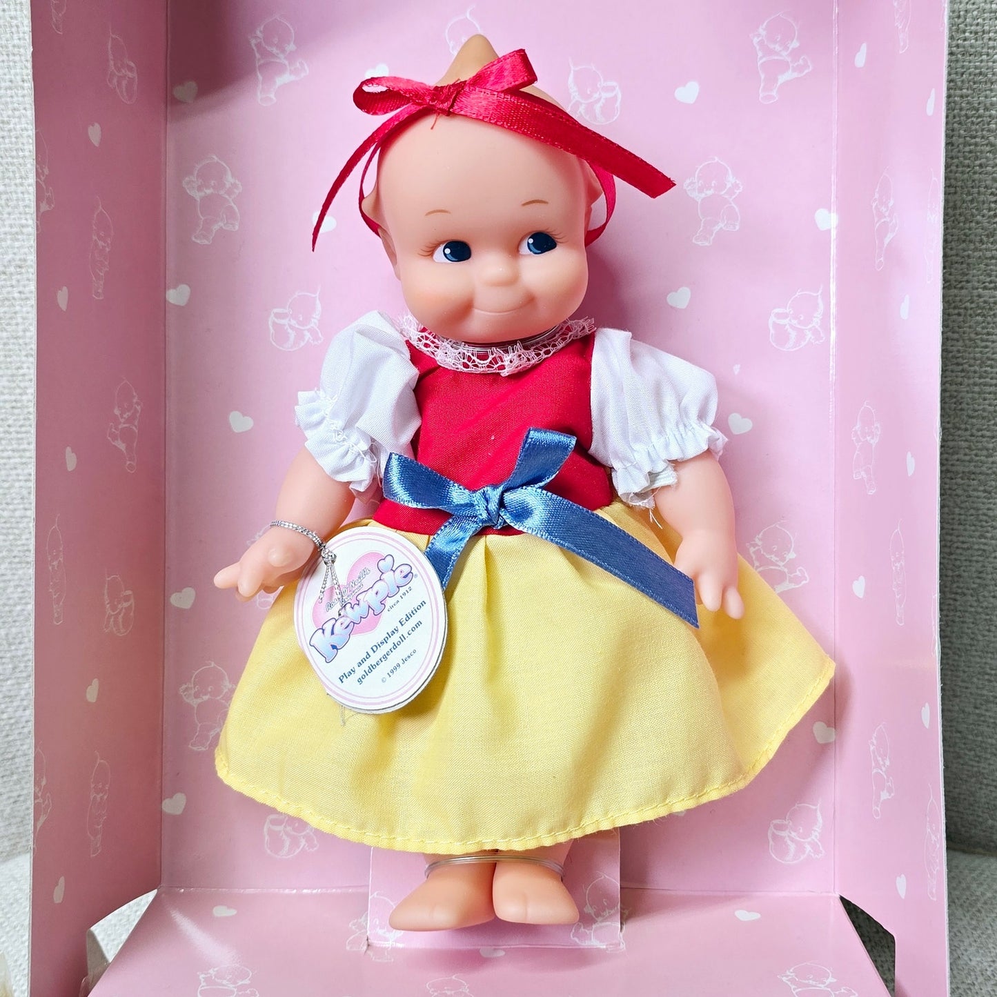 Vintage Rose O'Neill's Original Kewpie Doll as Snow White, 1999 Jesco Goldberger Doll