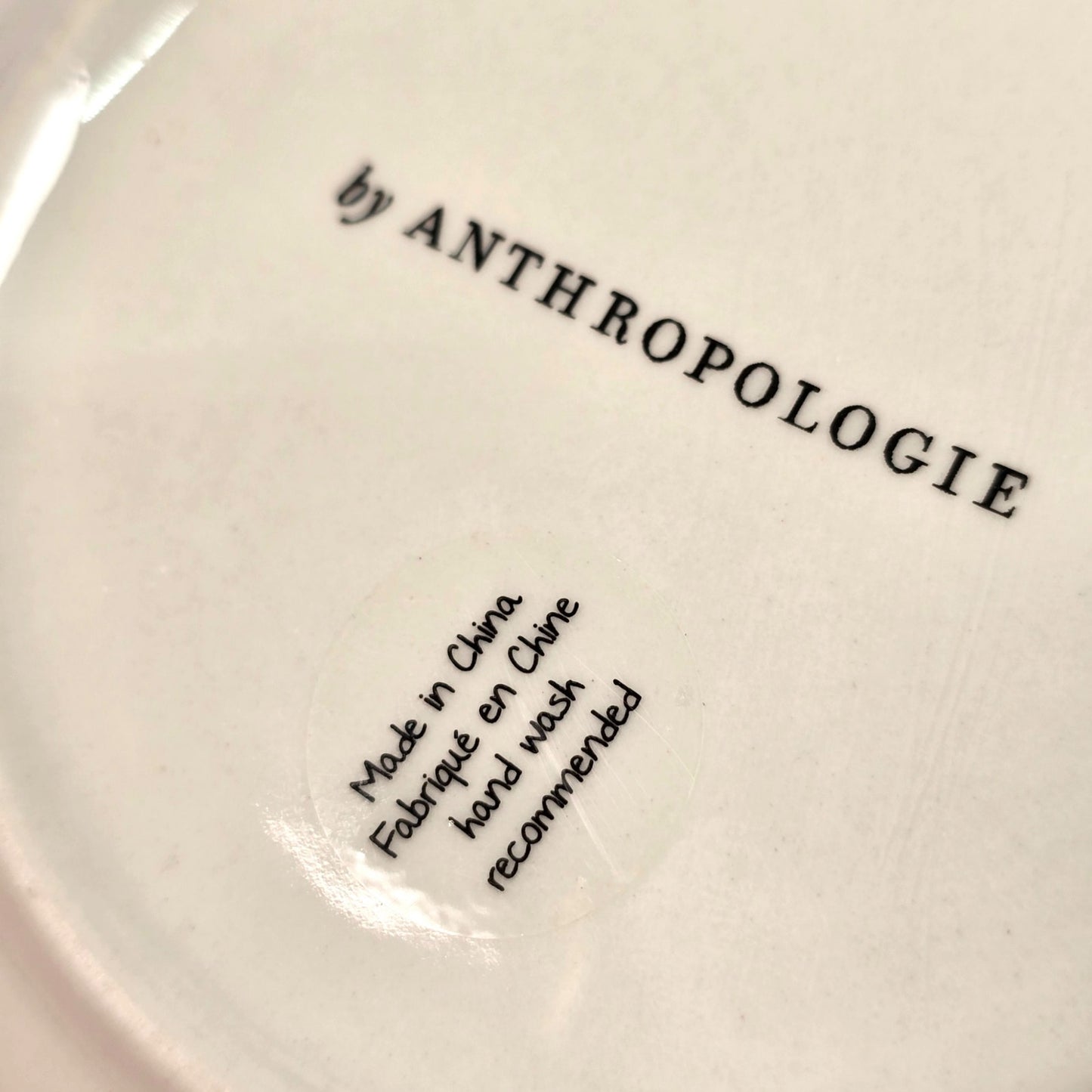 Anthropologie Emily Isabella Dog Biography Plate Walter Catch All Gallery Wall