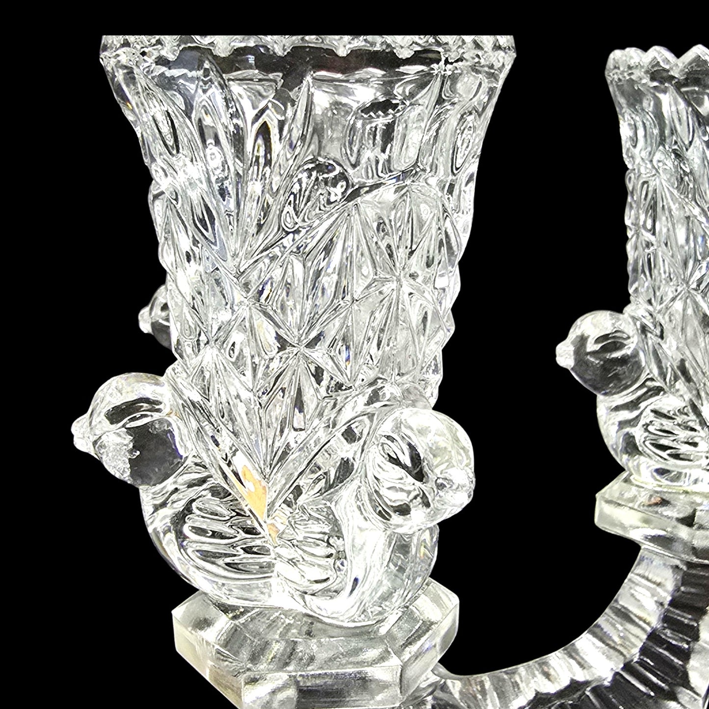 The Byrdes Collection 3 Light Candlestick by Hofbauer Made in Germany