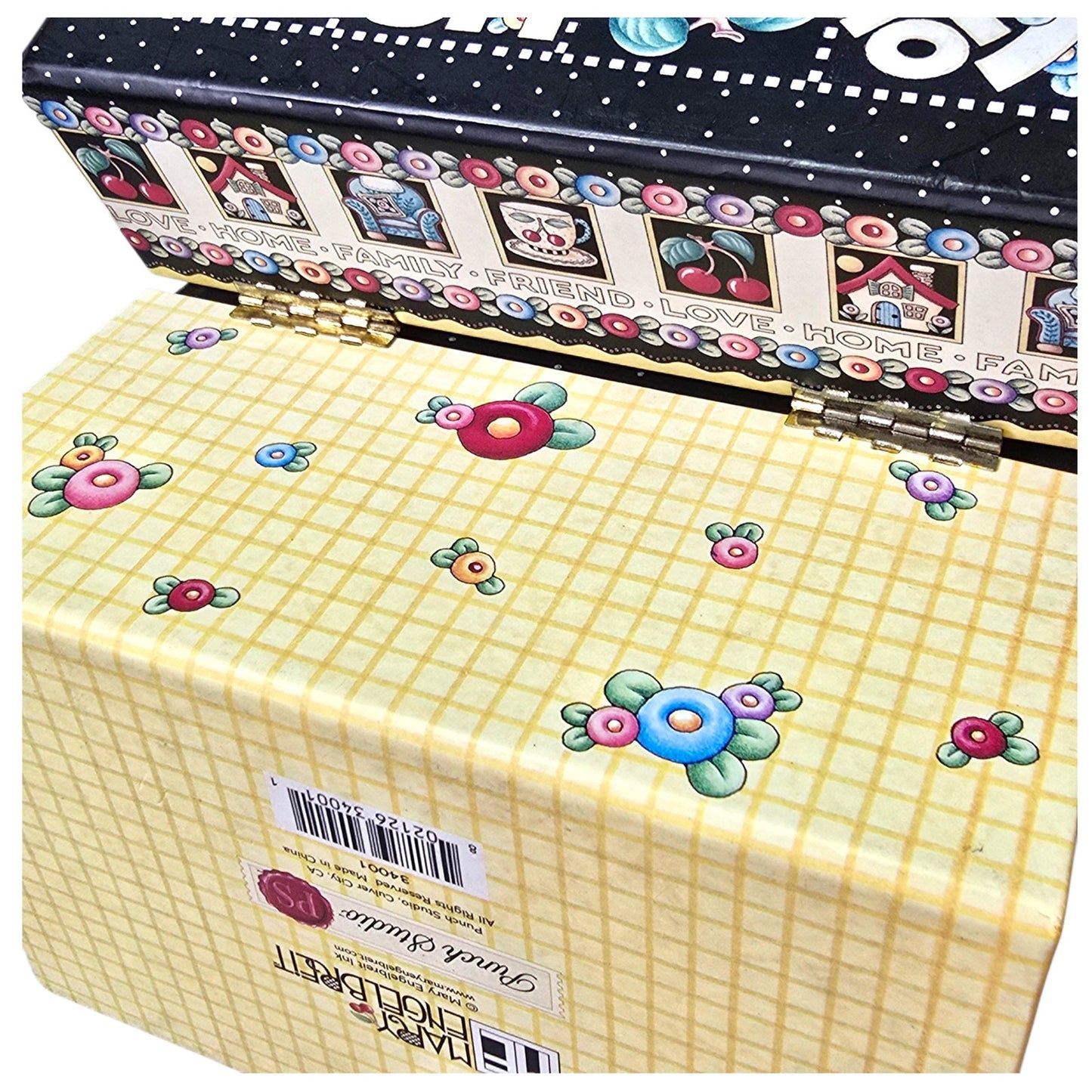Mary Engelbreit Note Cards LOT with Card Storage Box