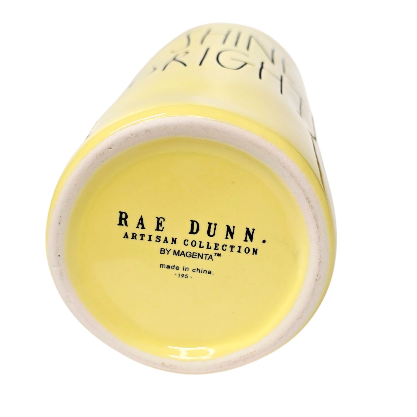 Rae Dunn SHINE BRIGHT Artisan Collection by Magenta Ceramic Vase