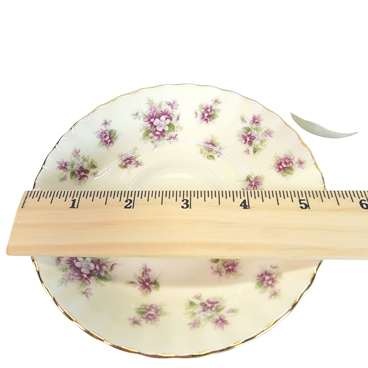 Royal Albert England Bone China Sweet Violets Cup and Saucer Set