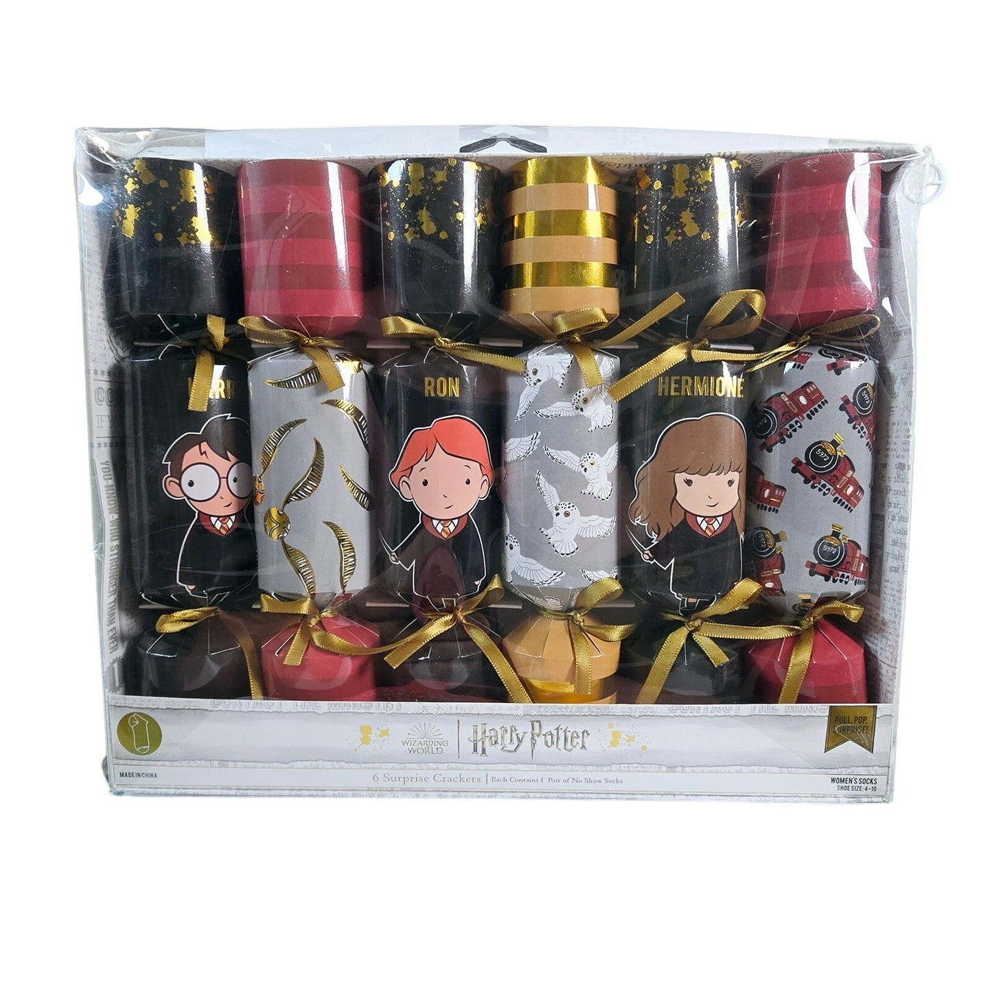 Copied - New in Box Warner Bros. Harry Potter Surprise Crackers 6pk Socks