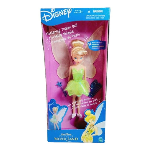 Autographed Margaret Kerry Tinker Bell Doll Box, Disney Fluttering Tinkerbell Signed