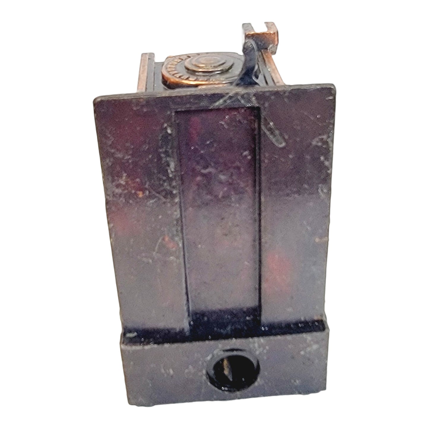 Vintage Die-Cast Antique Finished Miniature Camera Pencil Sharpener