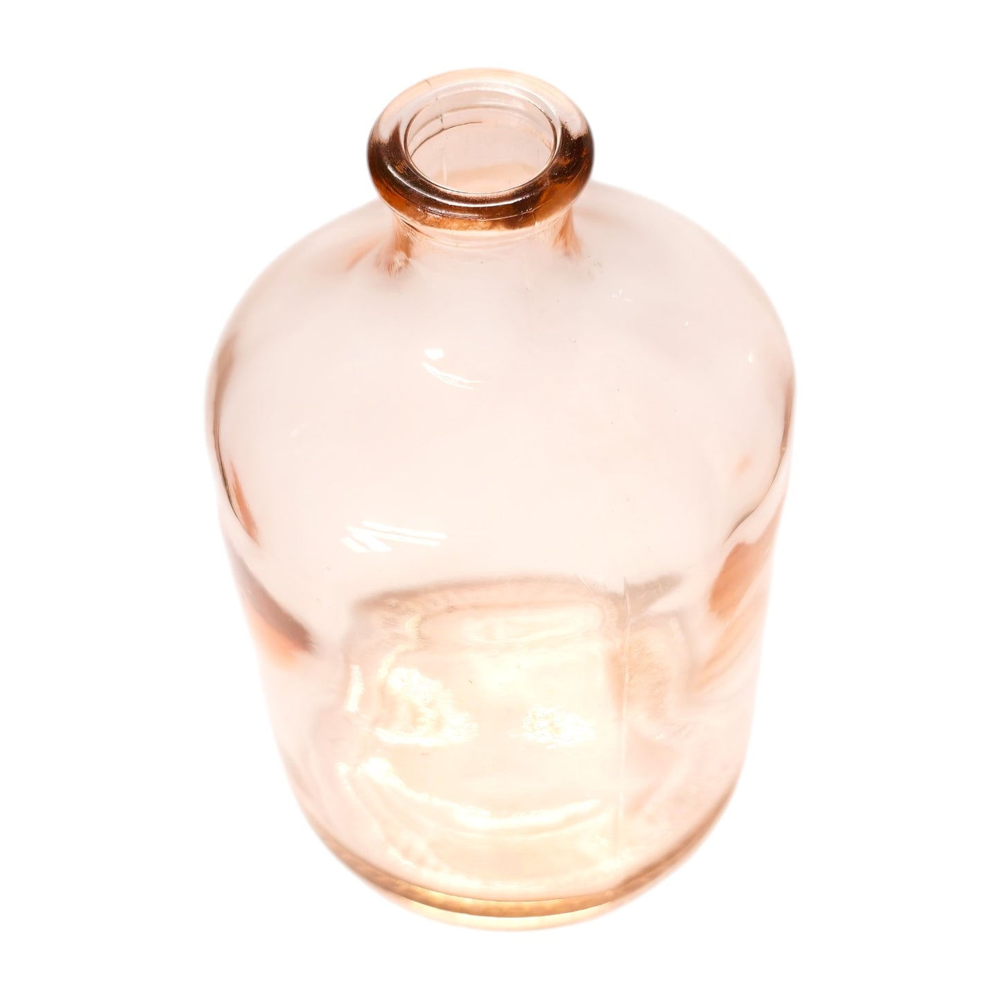 Pink Glass Bud Vase 5.25"