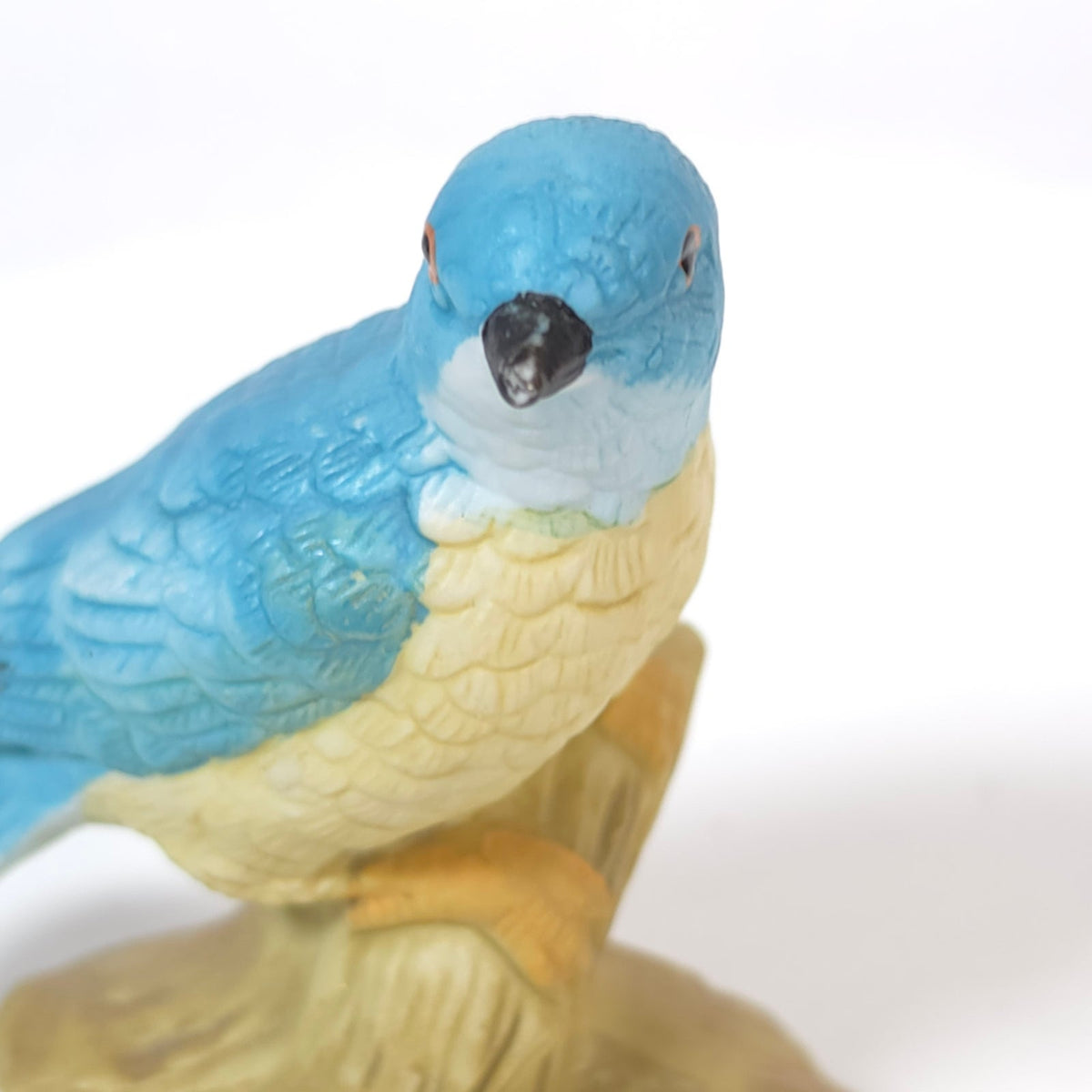 Whitney Designs Porcelain Bird Figurines Red Cardinal Bluebird Pair Taiwan