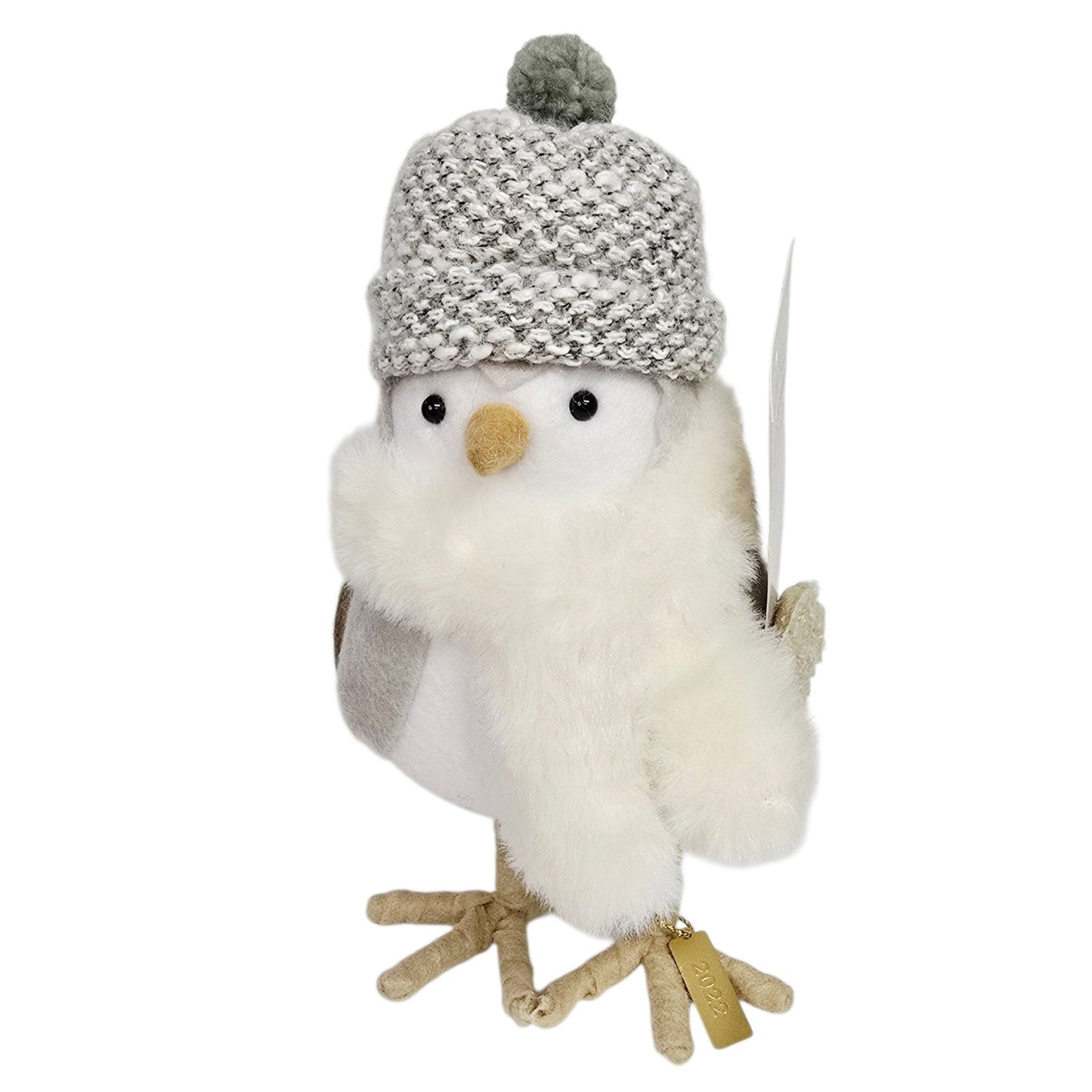 2022 Featherly Friends Purl Winter Target Bird Gray Knit Snow Hat and Cozy Scarf