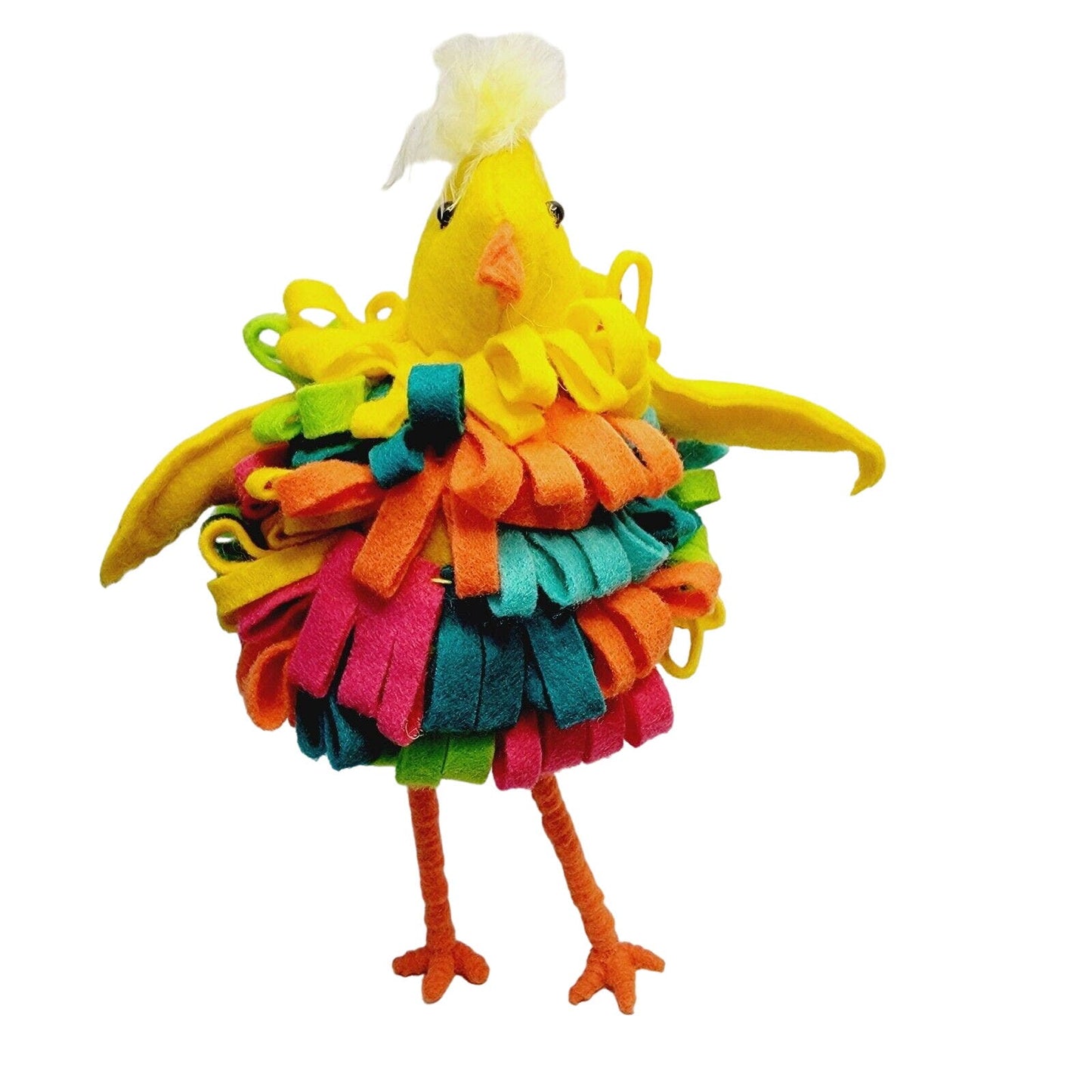 Colorful FELT Easter Chick Bird Decor, Hanging Easter Bird Decor Easter Ornament