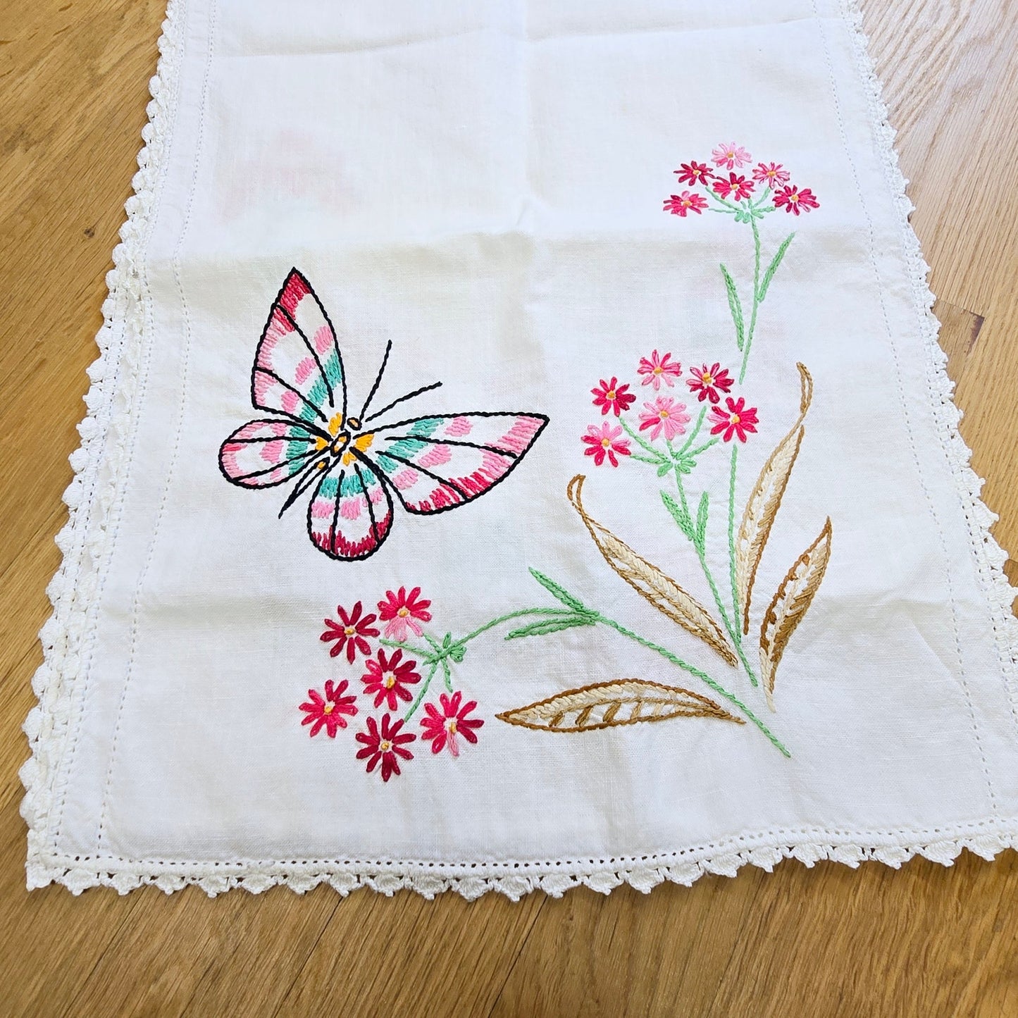 12" x 37" Butterfly Table Runner