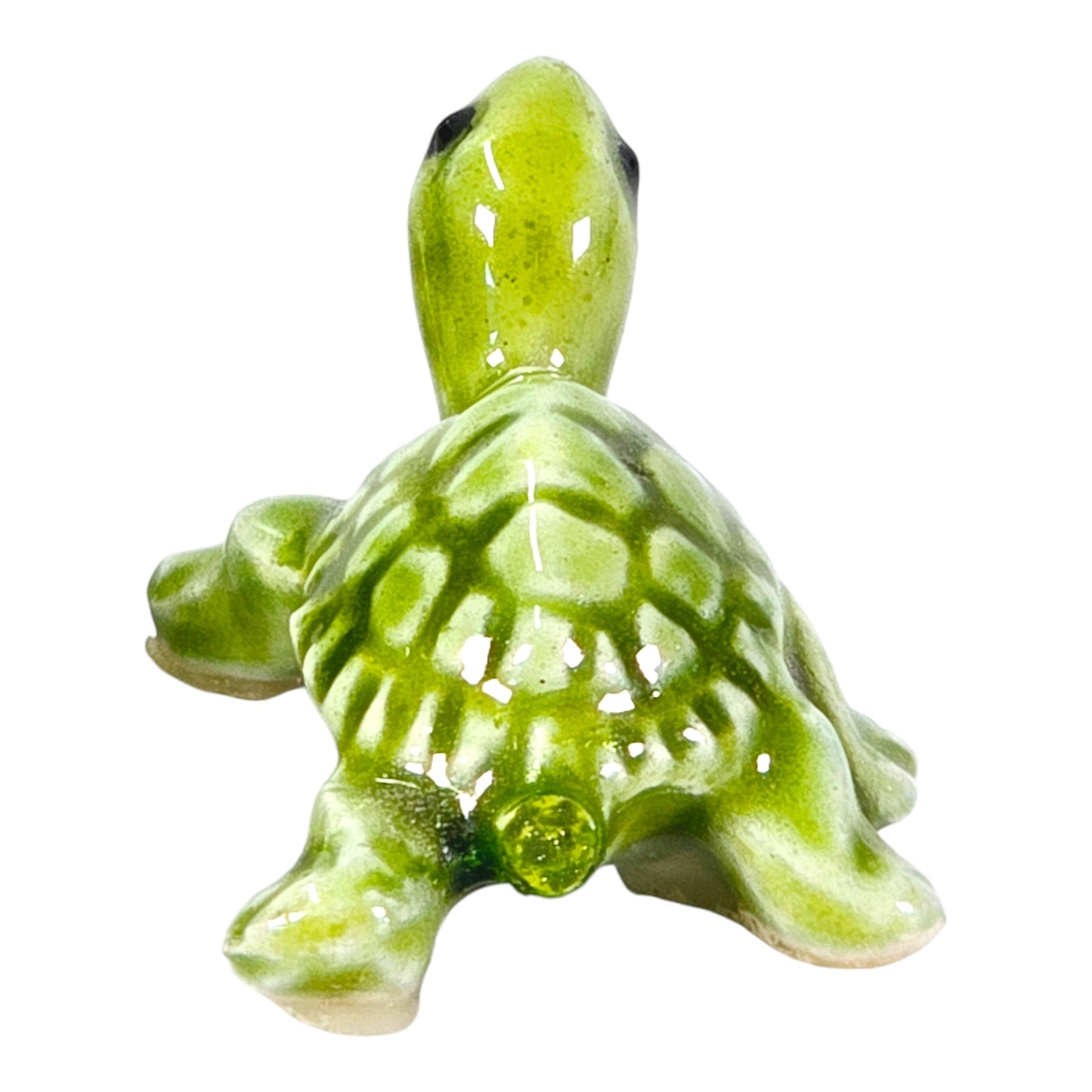 Vintage Miniature Collectible Turtle Figurines, Small Turtle is Hagen Reneker