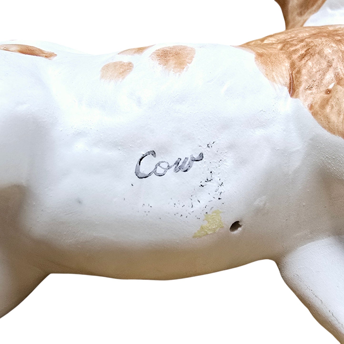 Vintage UCTCI Japan Porcelain Cow / Calf Figurine, Marked "Cow"