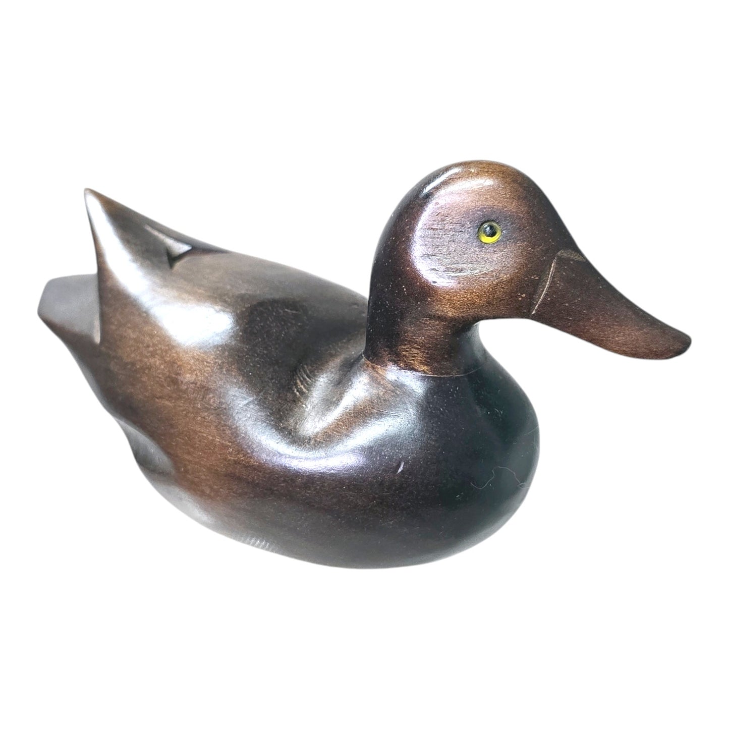 Vintage Hand-Carved Wooden Duck from the Standard Special Company