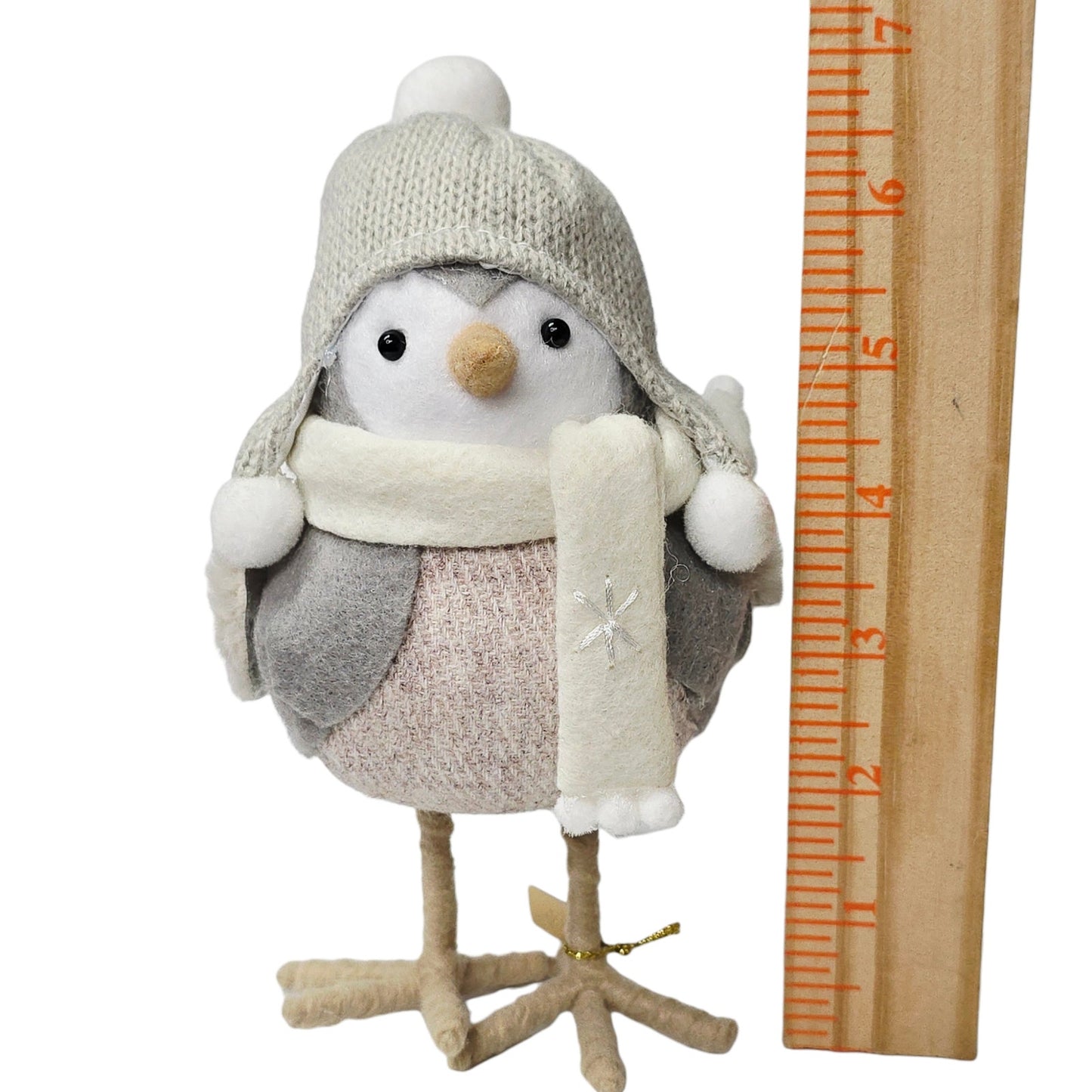Target Spritz Bird Loop 2022 Featherly Friends Winter Christmas Gray Trapper Hat