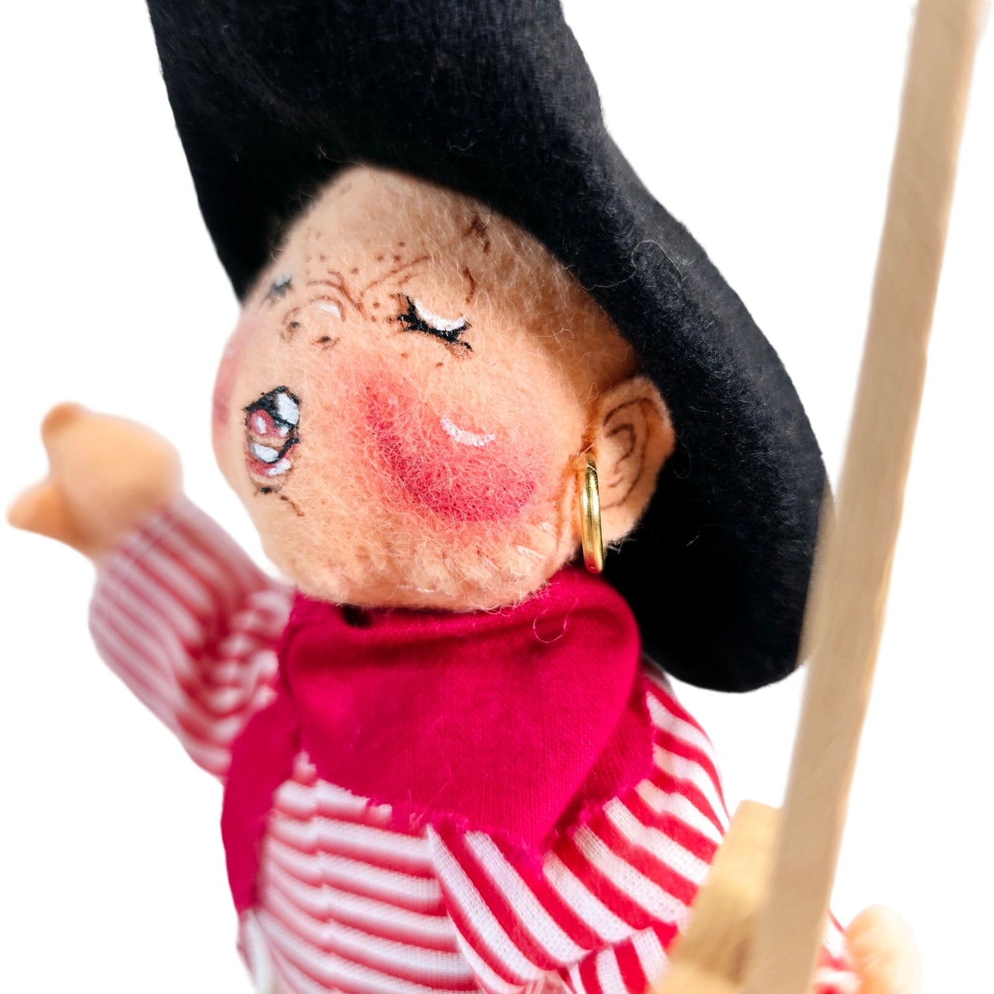 Annalee 7" Swashbuckler Boy 1997 Pirate Doll Trick or Treater, Halloween Decor