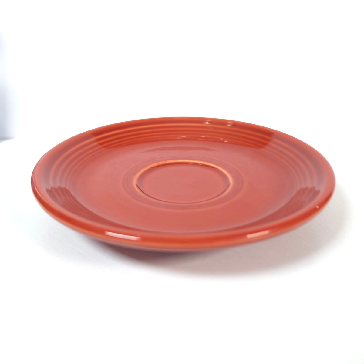 Fiesta Paprika Saucer Retired Color Homer Laughlin USA 2010 YYB