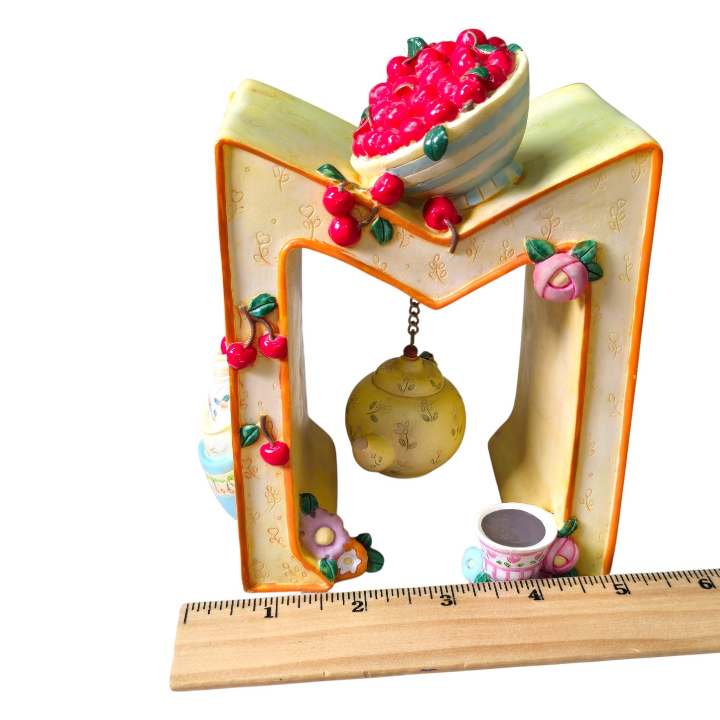 Mary Engelbreit Letter “M” Bookend Vintage 1998 Resin