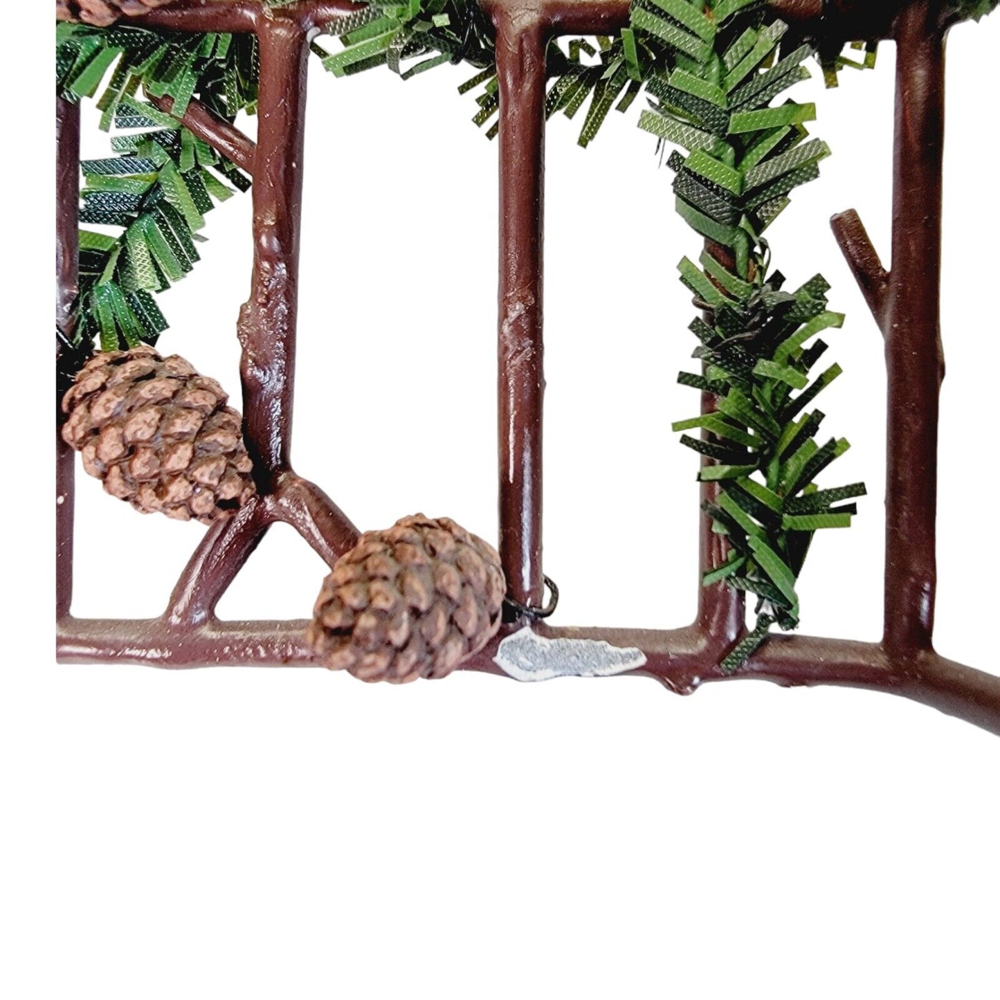 Dept 56 Stags Leap Nativity (Stable Arch Only) Metal Nativity Backdrop, Pinecone