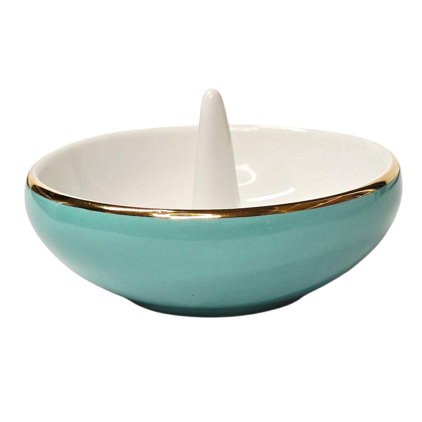 Kate Spade New York x Lenox "Ring It Up" Turquoise Enamel Ring Dish