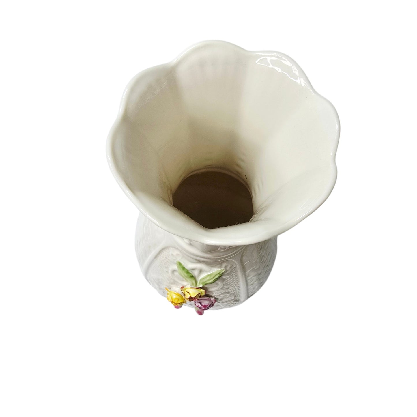 Belleek Ireland Glenveagh Garden Vase 2006 Limited Edition Annual Piece 80/3000