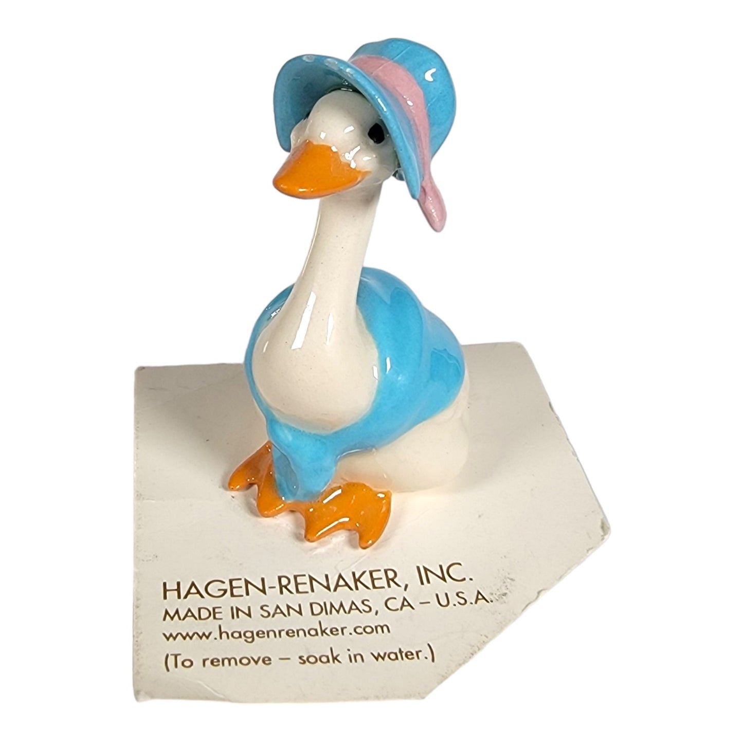 Hagen-Renaker Mini Mother Goose Figurine #2057 Retired, Nursery Rhyme Figurine