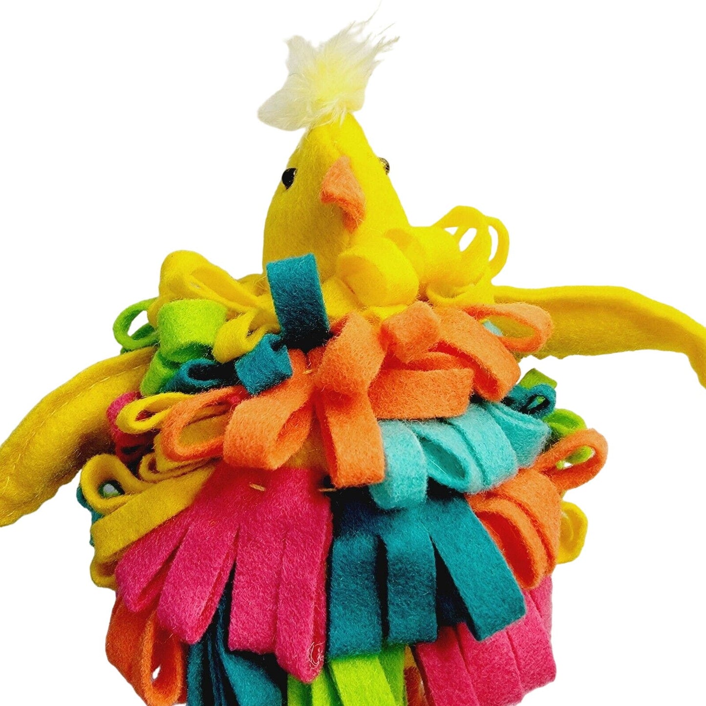 Colorful FELT Easter Chick Bird Decor, Hanging Easter Bird Decor Easter Ornament