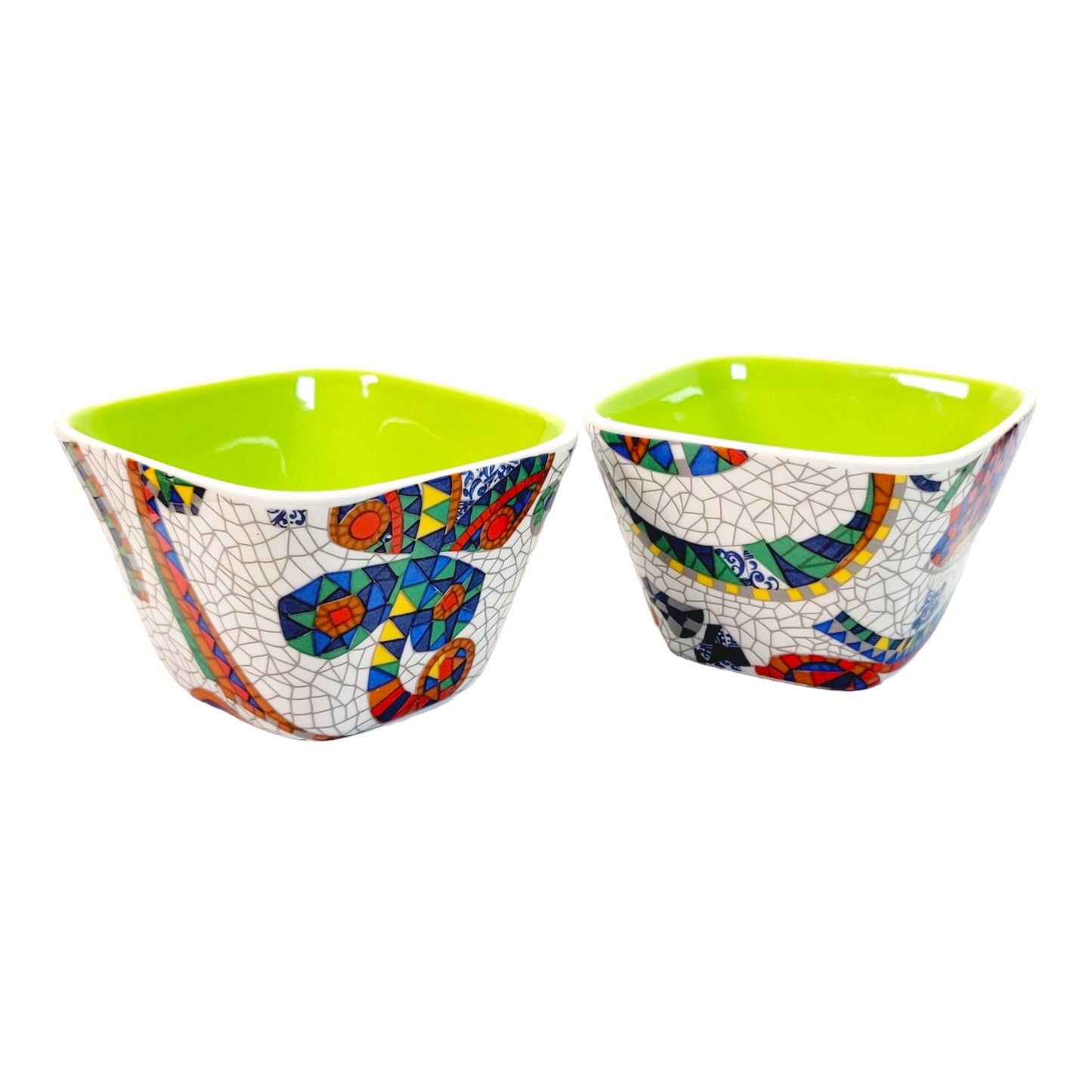 Antoni Gaudi Small Mosaic Bowls, Made in Spain