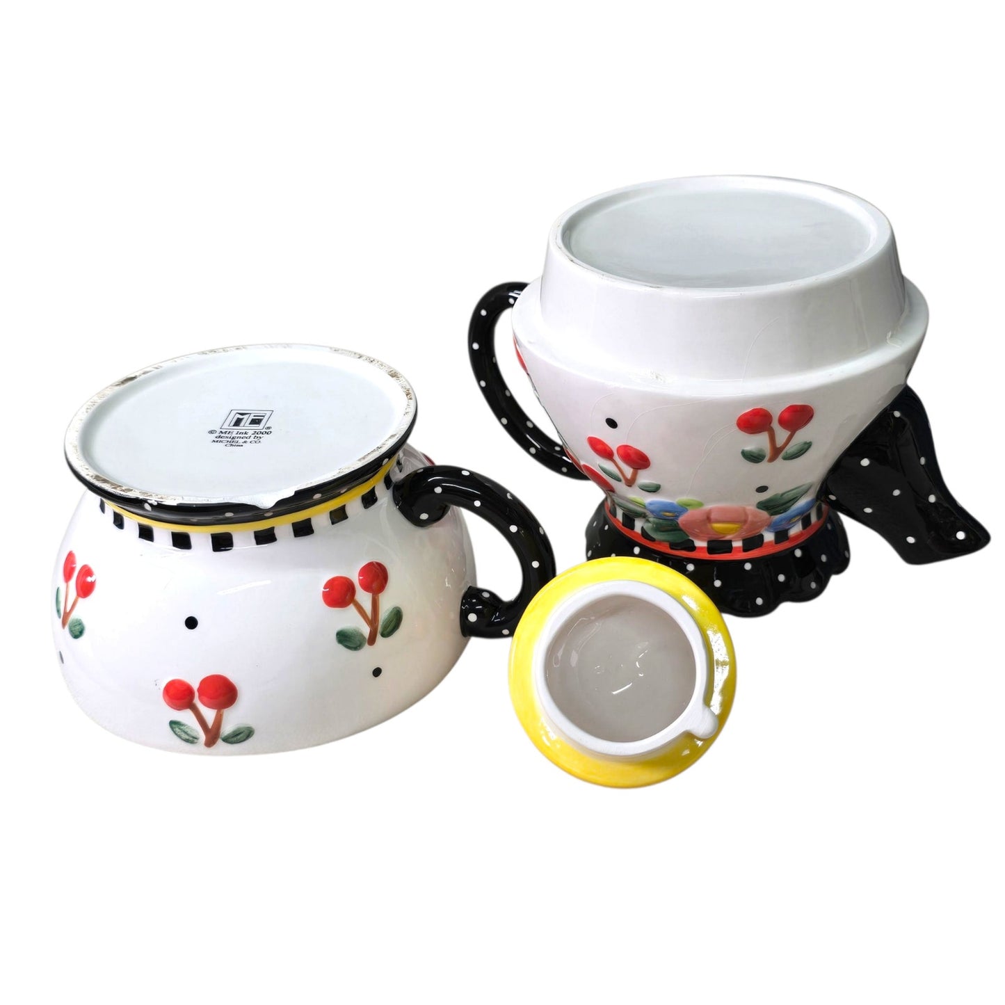 Mary Engelbreit CHERRIES Oh SO BREIT Tea-For-One ME Vintage