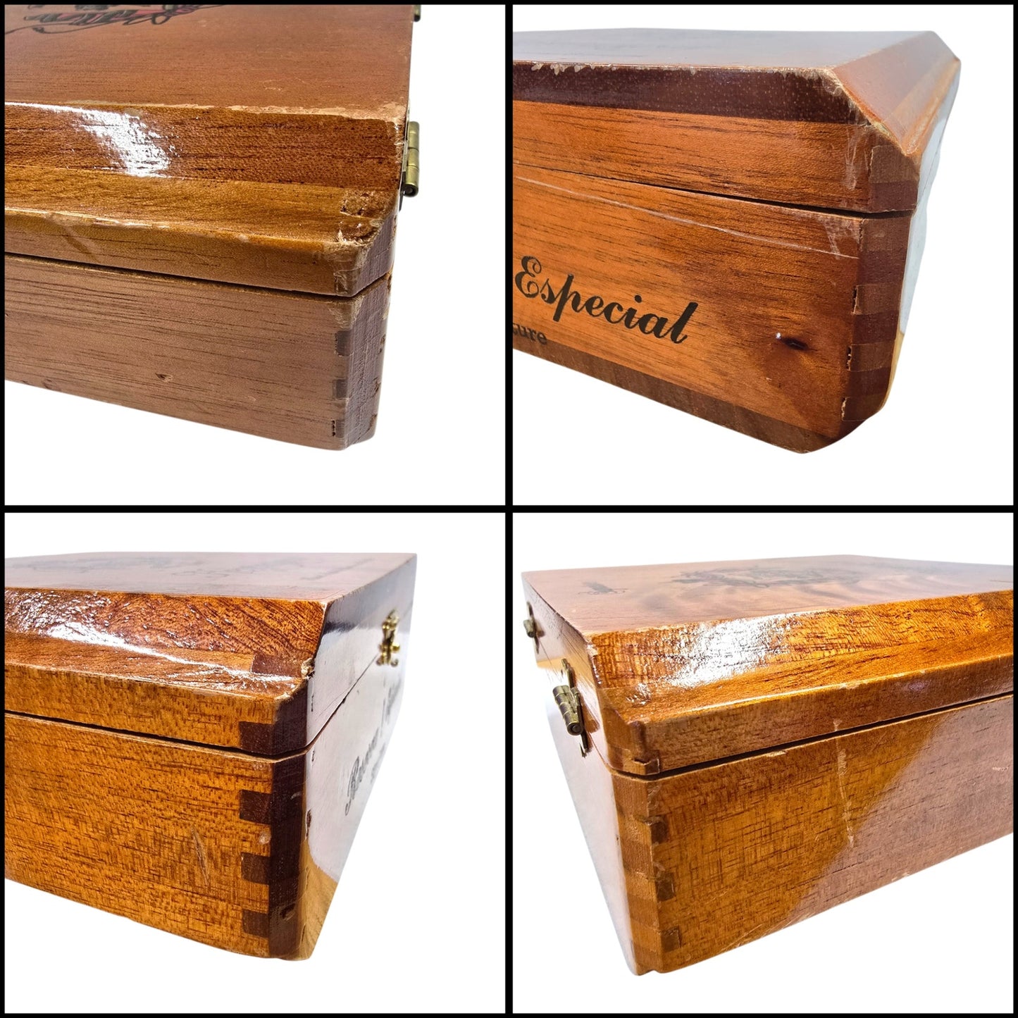Arturo Fuente Hemingway Cigar Box Reserva Especial Empty Wooden Box Treasure Box