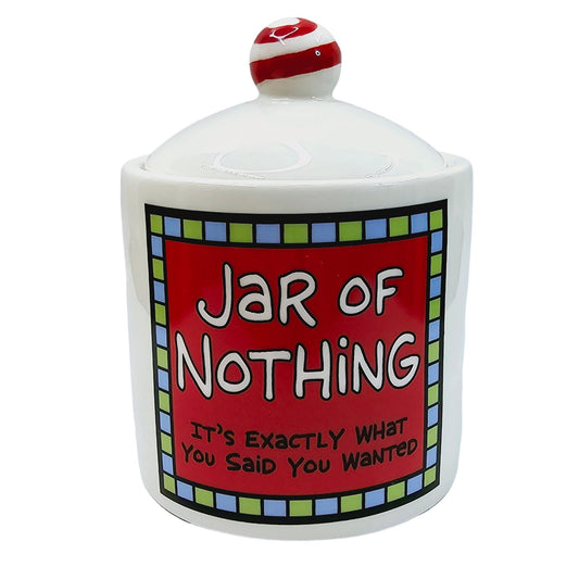 Enesco - Our Name is Mud - Jar of Nothing - 4.5"