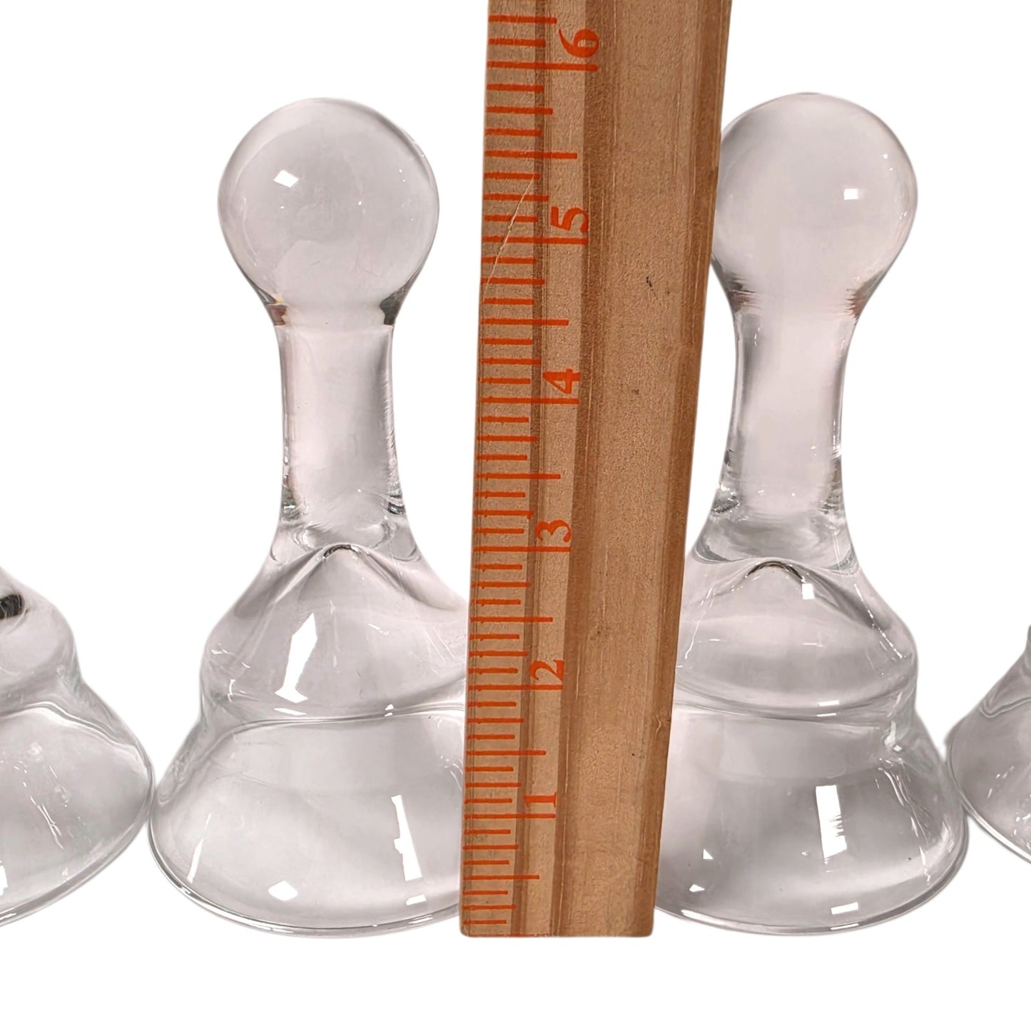 Vintage Glass Stirrup Glasses Stirrup Cups Set of 6 Equestrian Barware