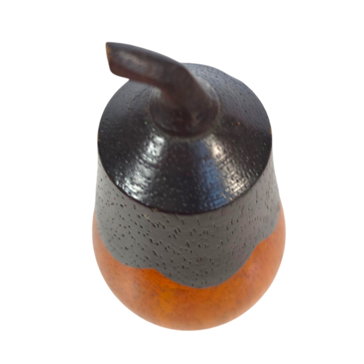 Wooden Acorn Trinket Box with Removable Lid Carved Wood Keepsake Container