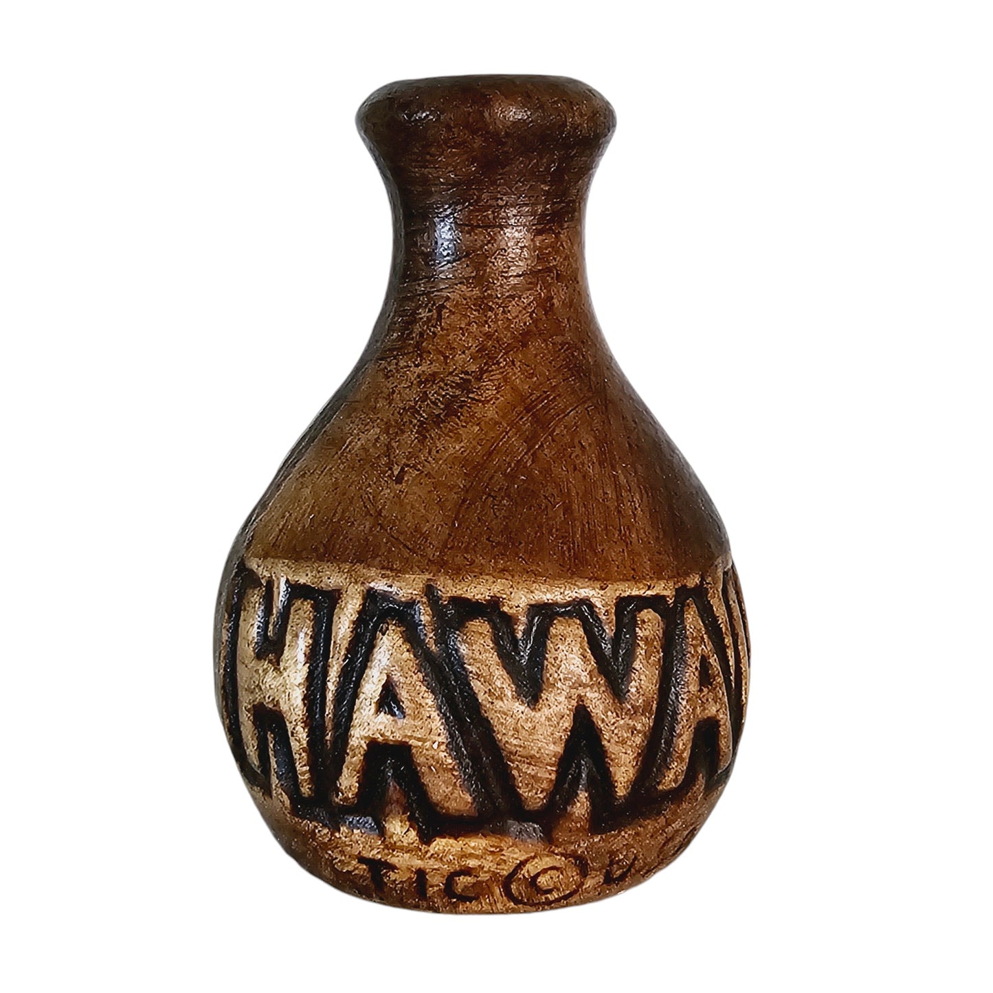 Small Vintage Hawaii Vase, TIC U.S.A.