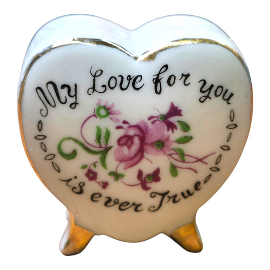 My Love for You is Ever True Enesco 1 of 2 LIVE-CRAFTED SHAKER + 3 PINS Join me LIVE to give Input, or Give me Creative Freedom! Valentine's, Heart