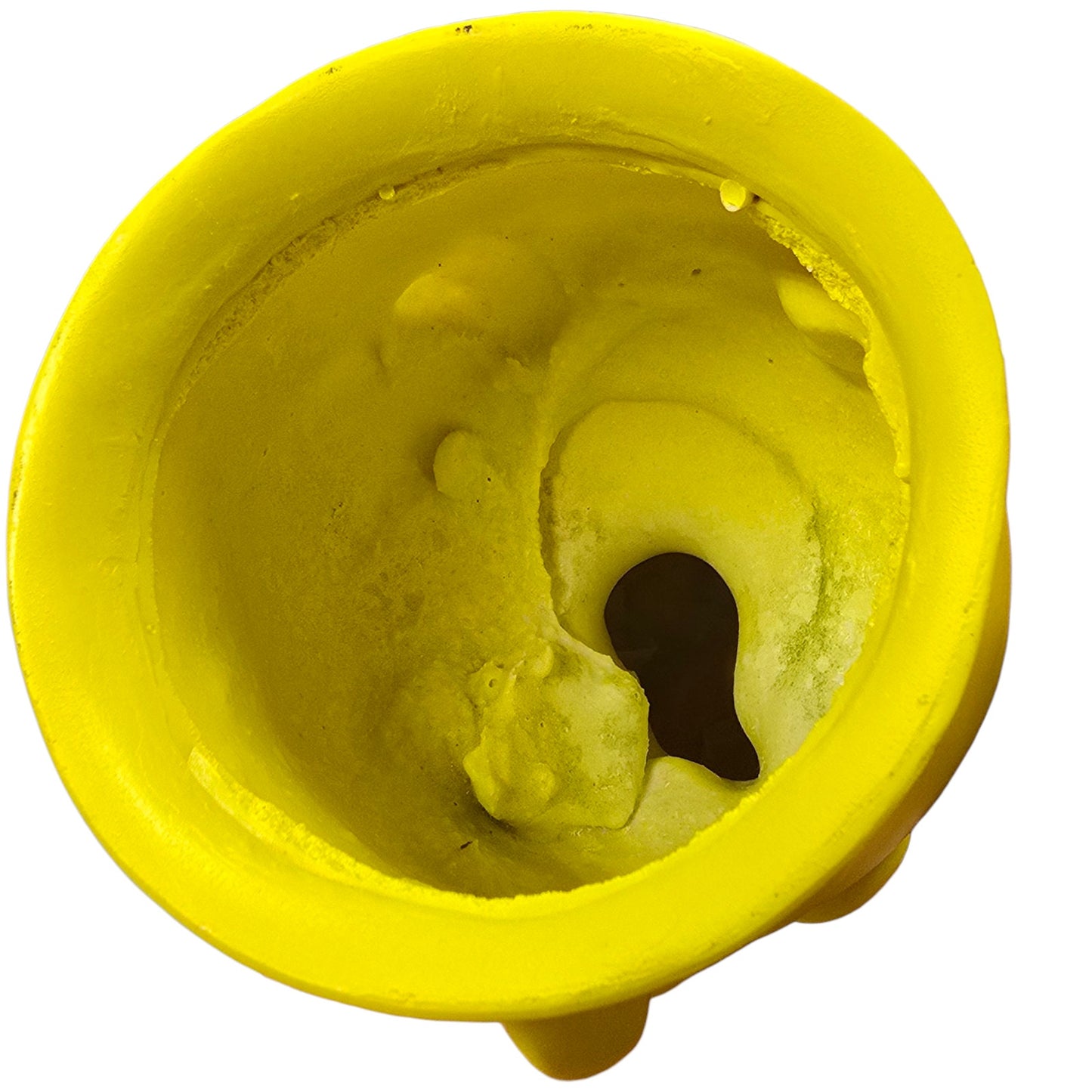 Quirky Yellow Ceramic Face Vase, Fun Home & Desk Decor, Succulent Pot Flower Pot