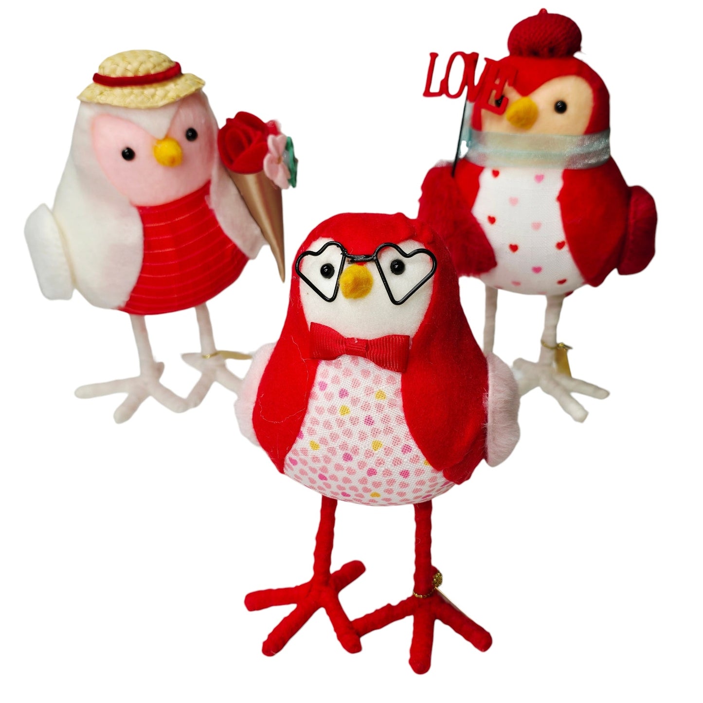 2023 Valentine's Day Featherly Friends Target Birds: Aerial, Fledge, Jet Fabric