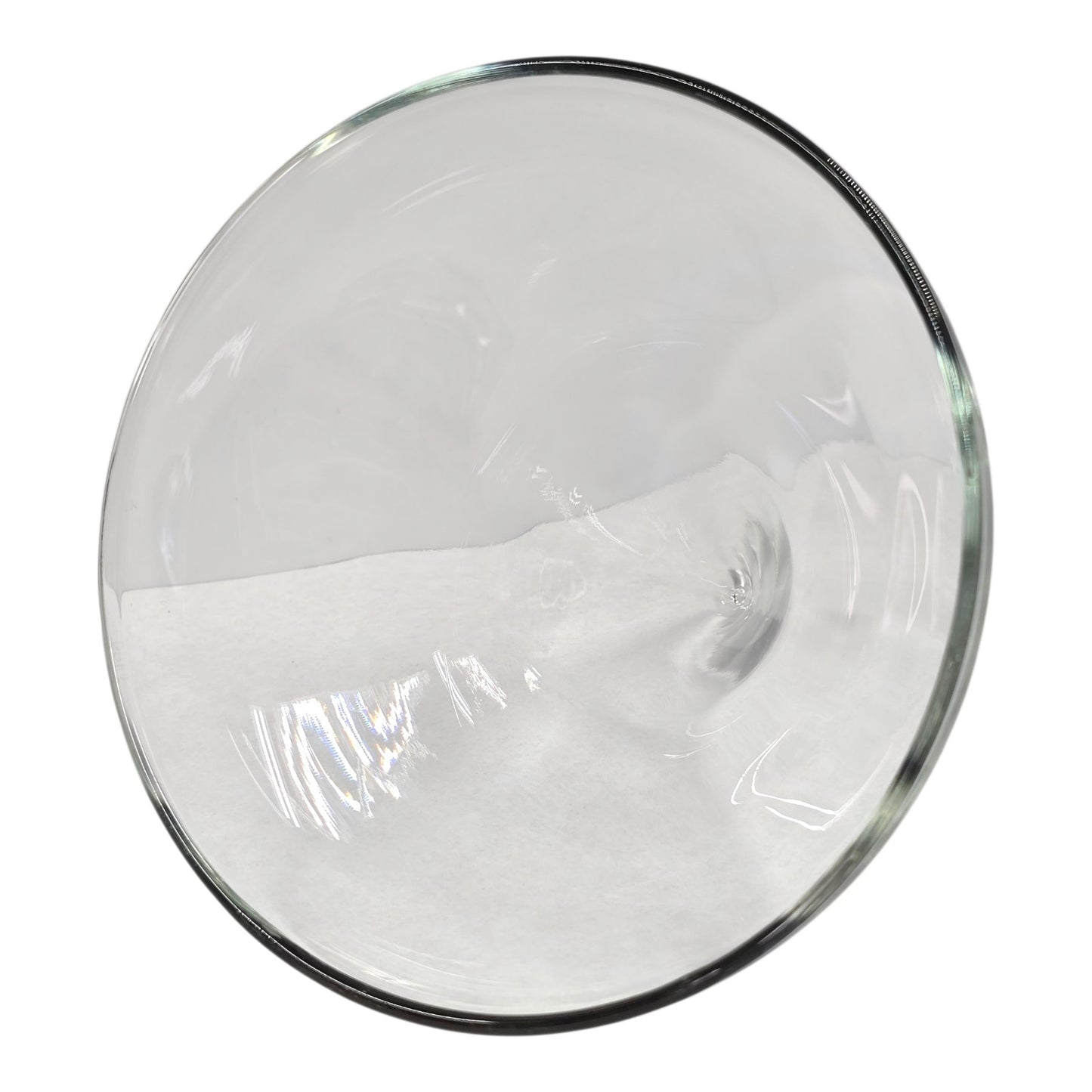 Hershey's Kiss Candy Dish Lidded Jar Clear Glass Candy Jar Trinket Dish