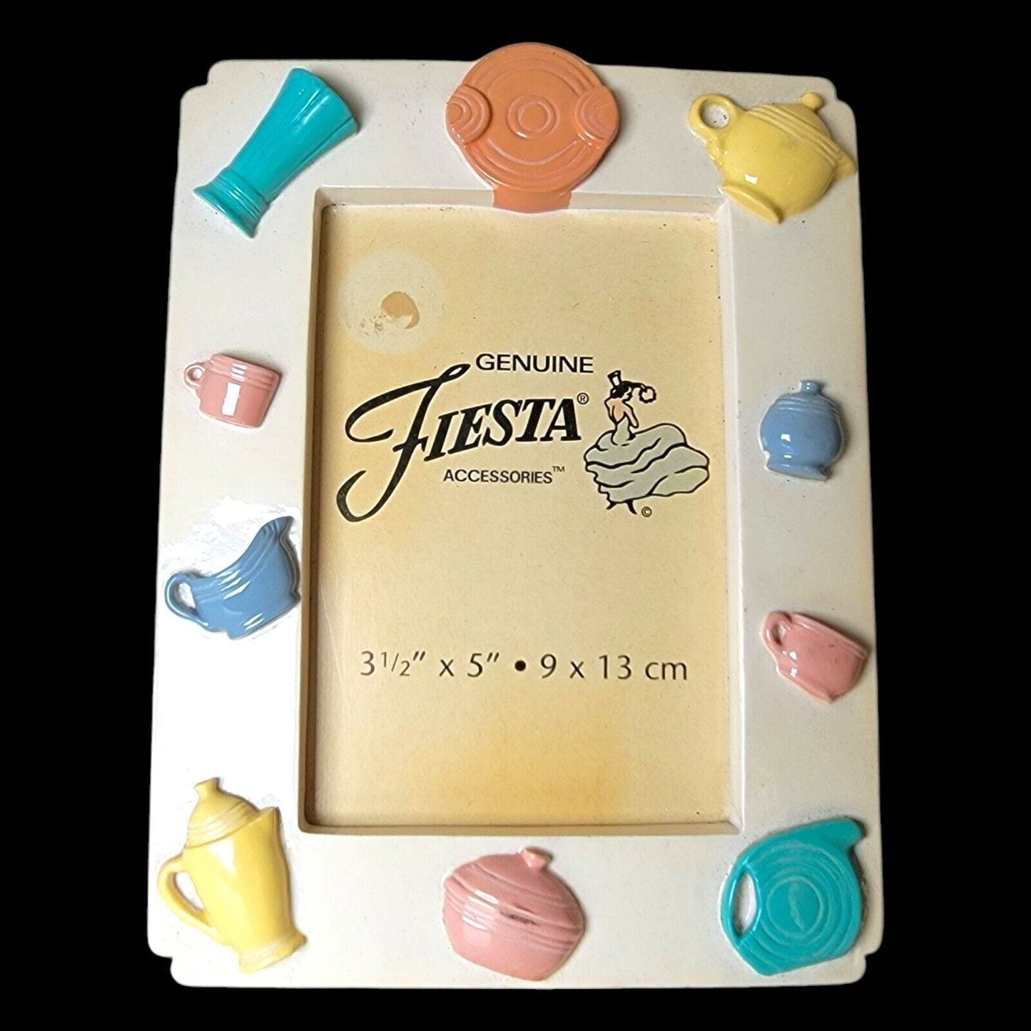 Vintage Fiesta Ware Photo Frame Weston Gallery Iconic Fiestaware Pieces