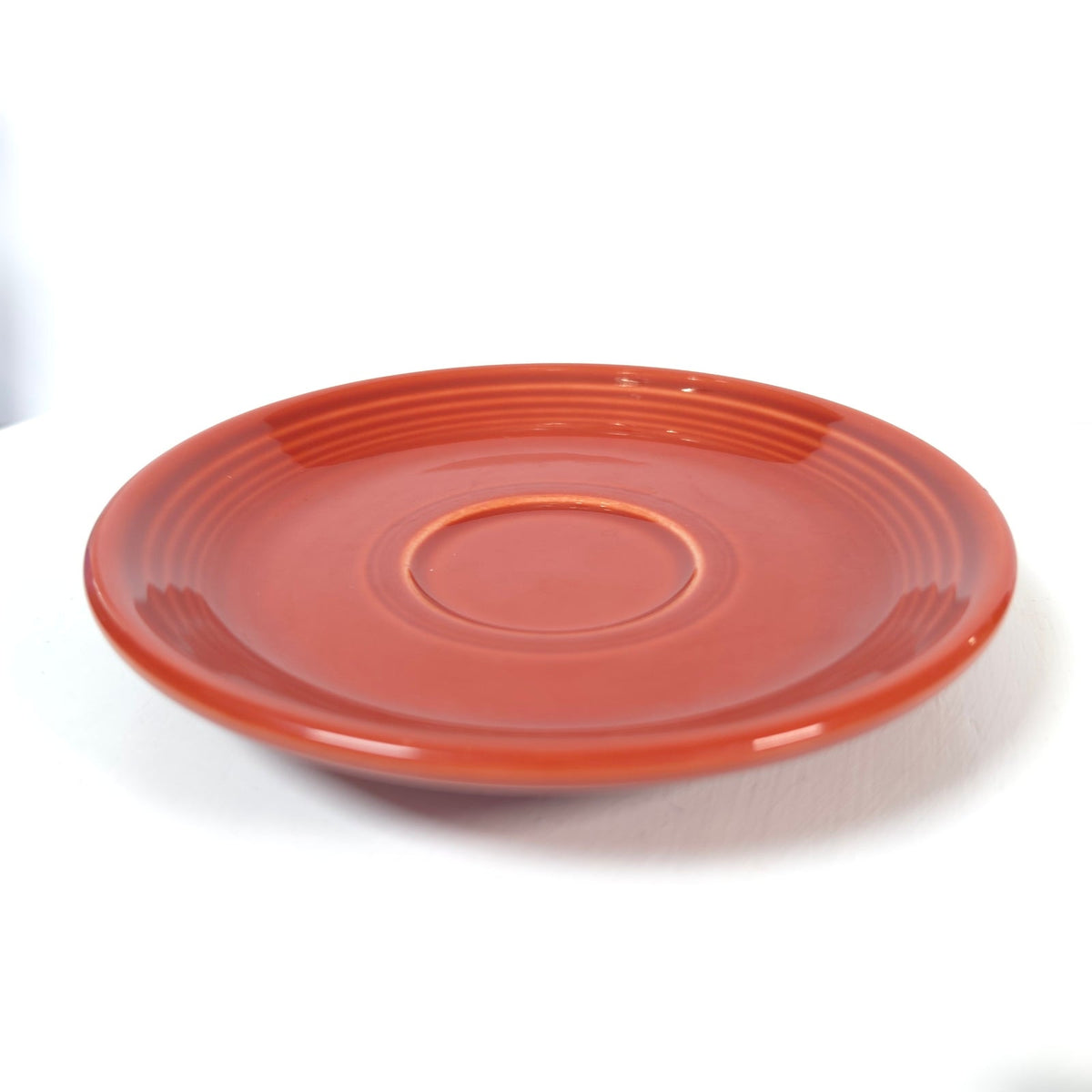 Fiesta Paprika Saucer Retired Color Homer Laughlin USA 2010 YYB