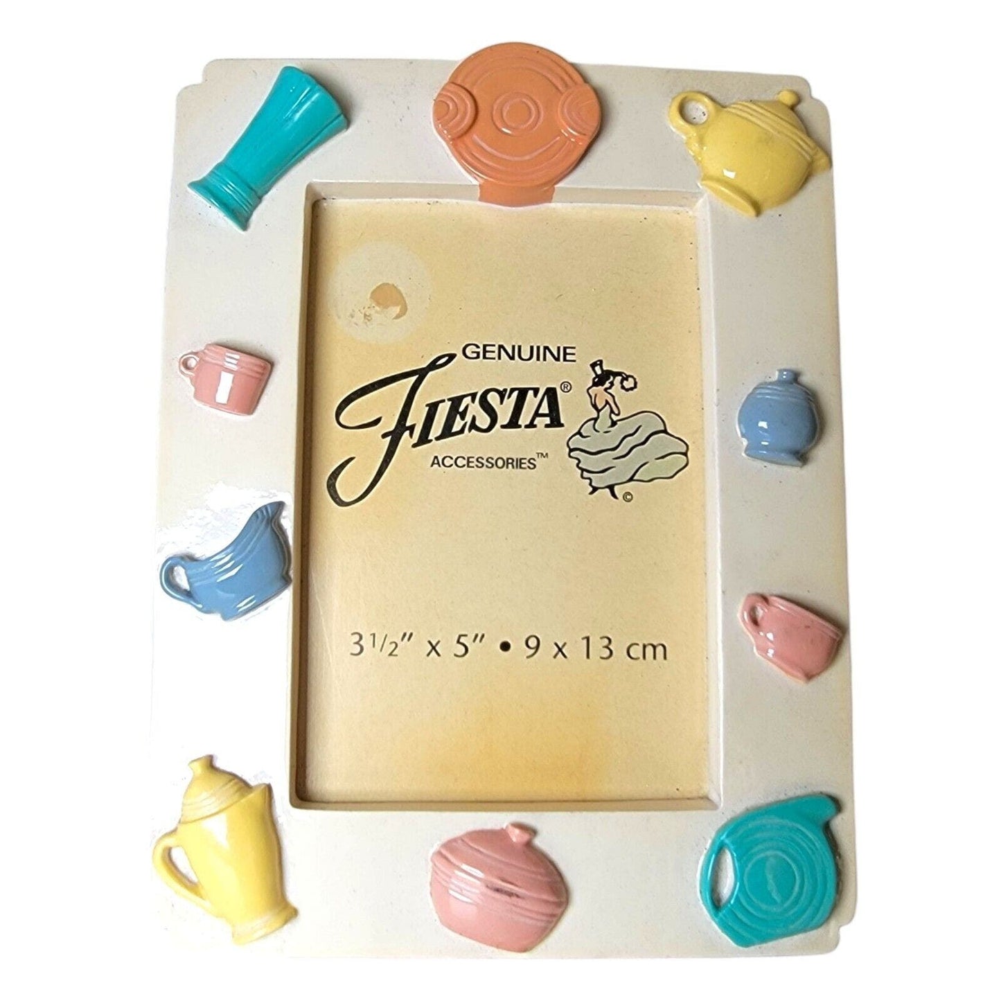 Vintage Fiesta Ware Photo Frame Weston Gallery Iconic Fiestaware Pieces