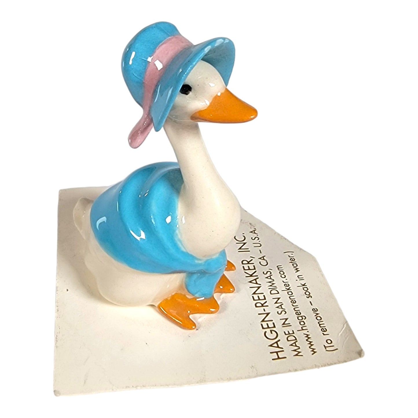 Hagen-Renaker Mini Mother Goose Figurine #2057 Retired, Nursery Rhyme Figurine