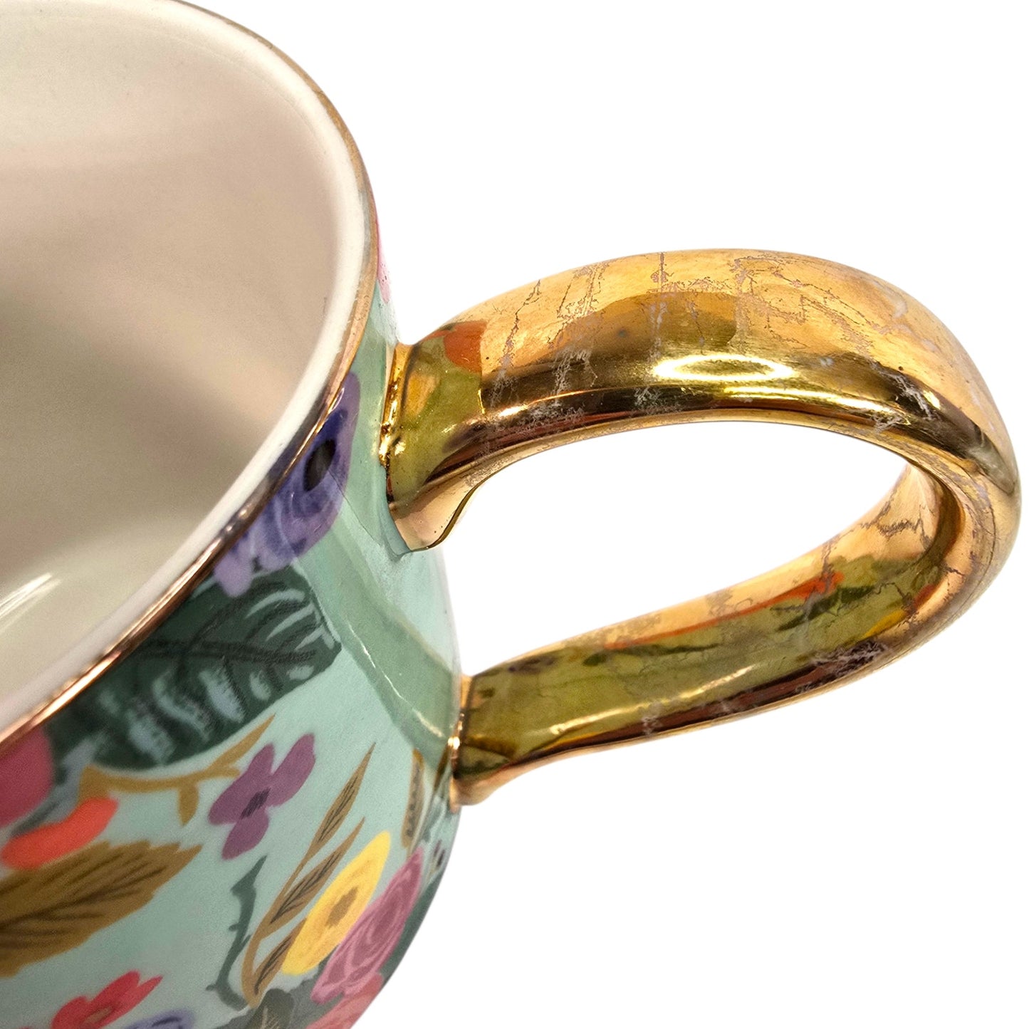 Anthropologie Rifle Paper Co Garden Party Monogram Mug Letter K Anna Bond