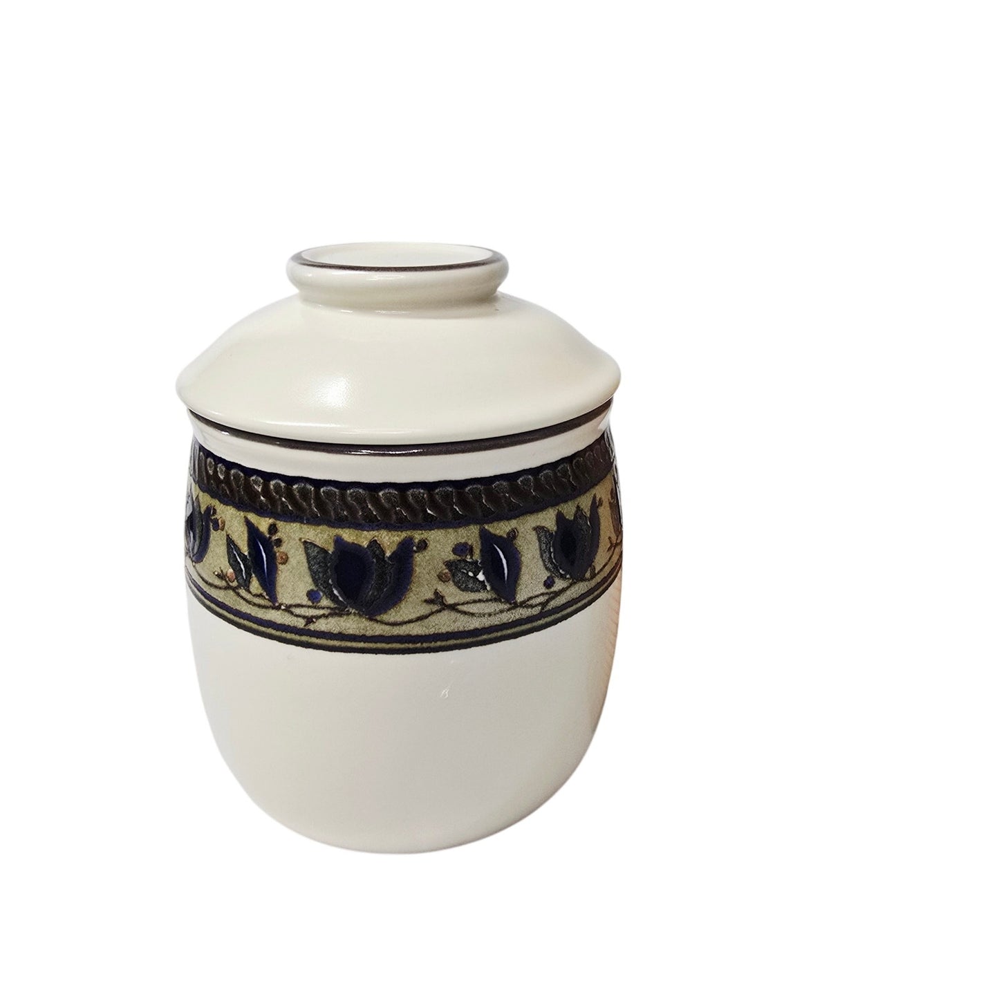 Mikasa Arabella Intaglio Canister Set with Lids - CAC01 Malaysia Stoneware