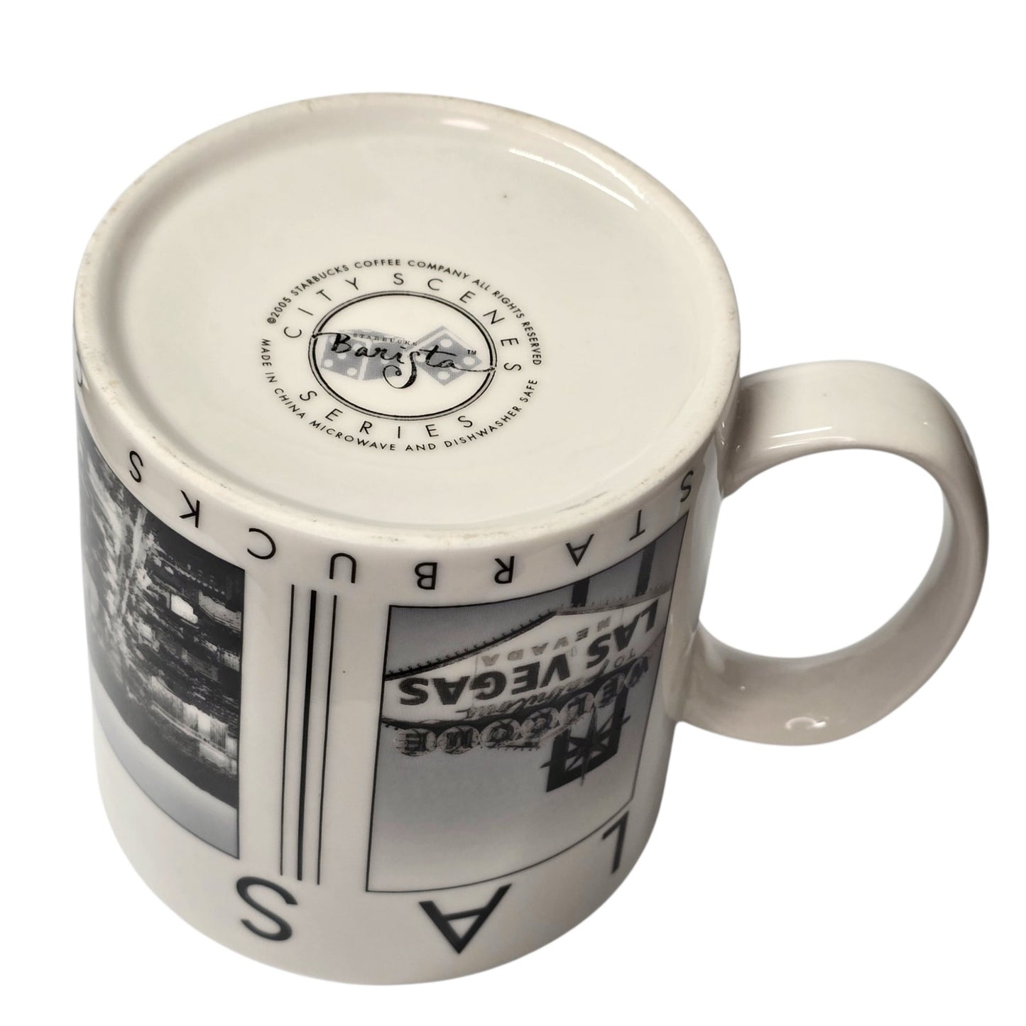 Starbucks Las Vegas Mug 2005 Barista City Scenes Series Collectors 16 oz Large