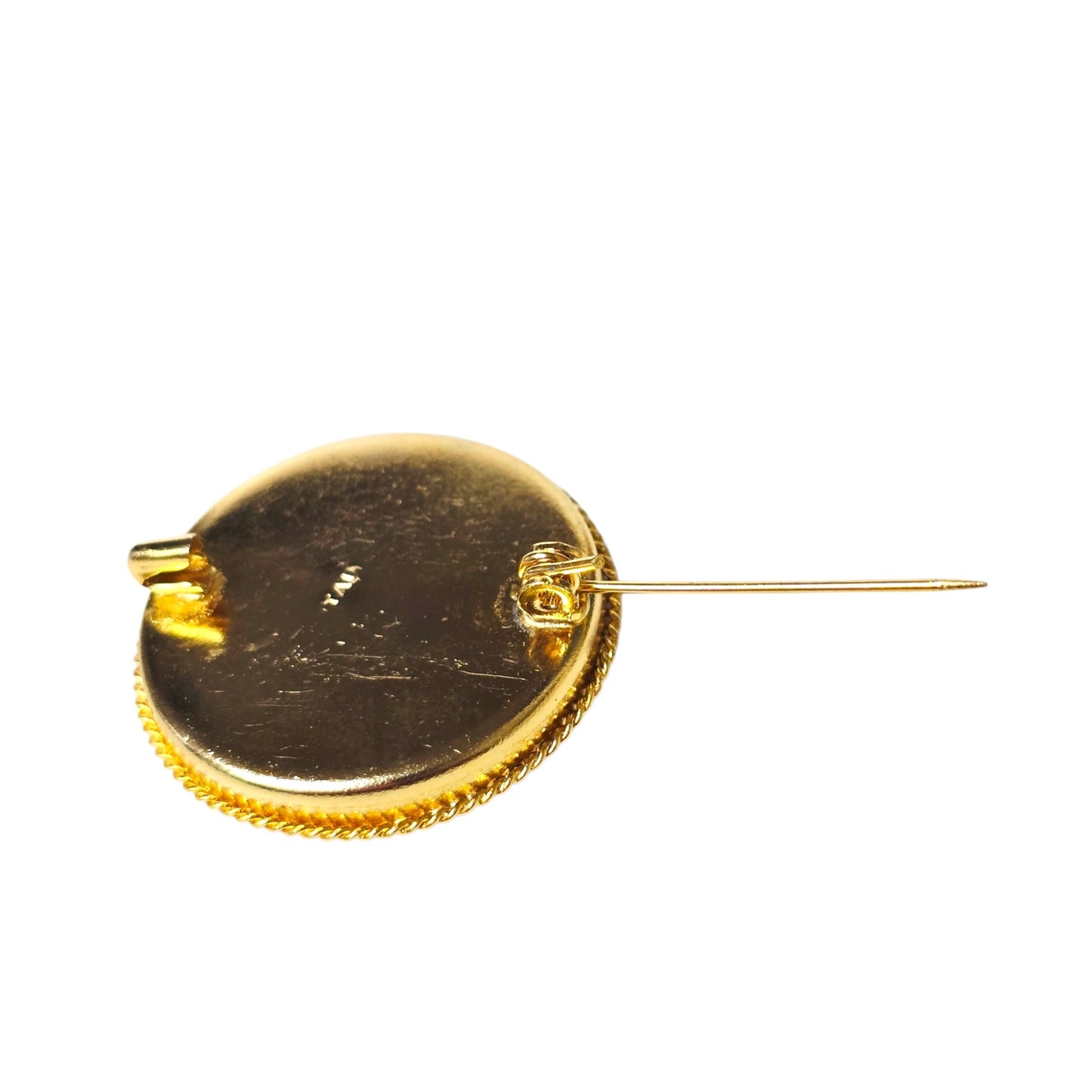 Made in Italy Micro Mosaic Pin Brooch