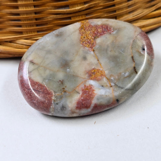 Natural Worry Stone, Palm Pocket Fidget Stone