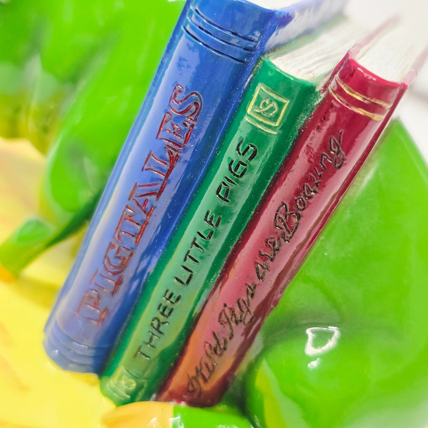 Vintage 2001 Pig Tales Pig Invasion Figurine - Hog Heaven "Wild are Boaring"