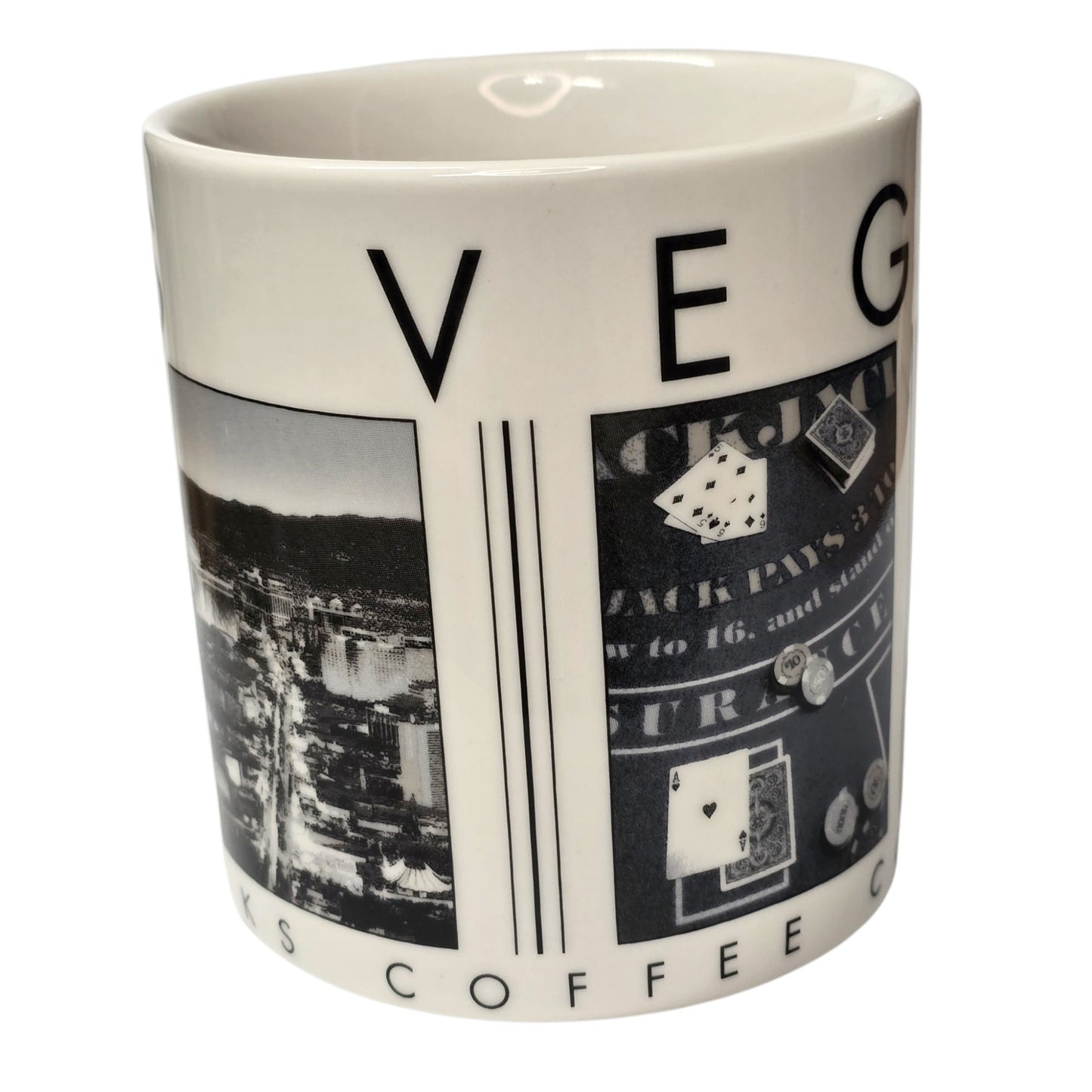 Starbucks Las Vegas Mug 2005 Barista City Scenes Series Collectors 16 oz Large