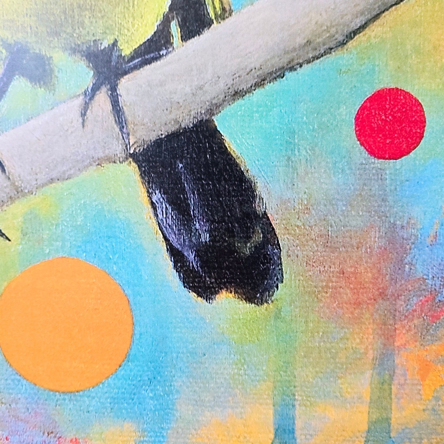 18 x12 Bird Art Print Mysteries of the Universe XII 2014 Bridget Griffith Evans