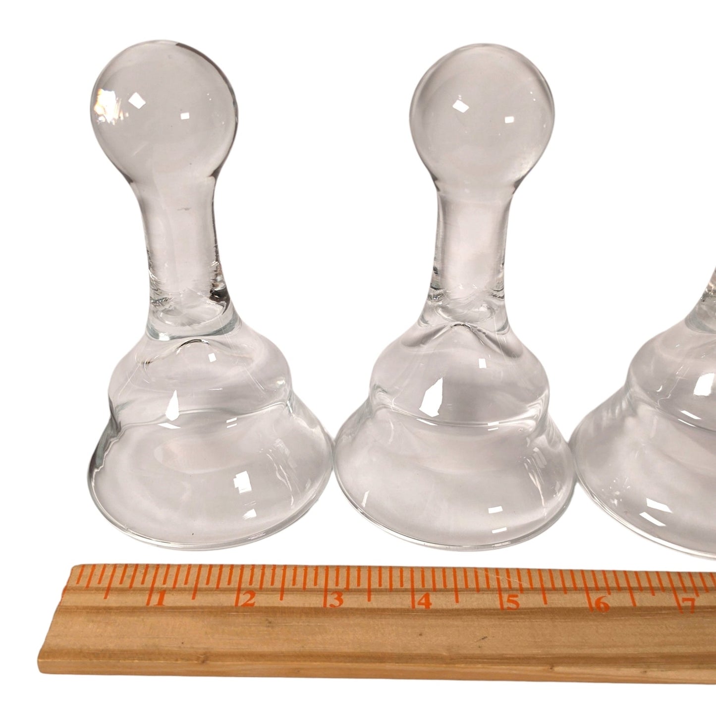 Vintage Glass Stirrup Glasses Stirrup Cups Set of 6 Equestrian Barware